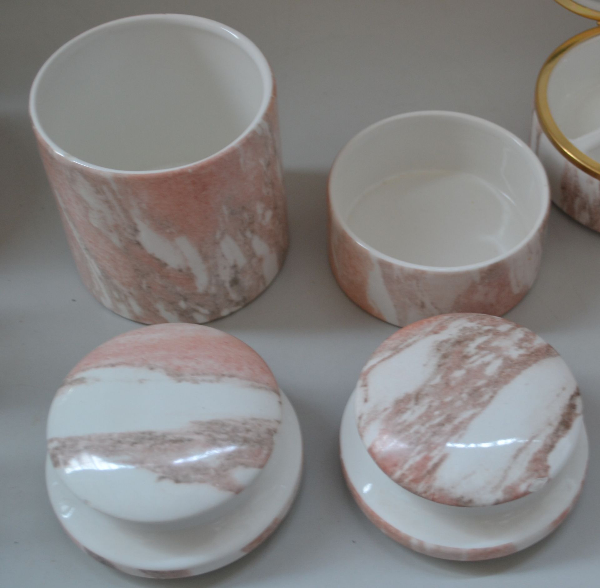 1 x Bellini Ceramic Pots and Jewelry Box - Ref J2163 - CL314 - Image 2 of 3