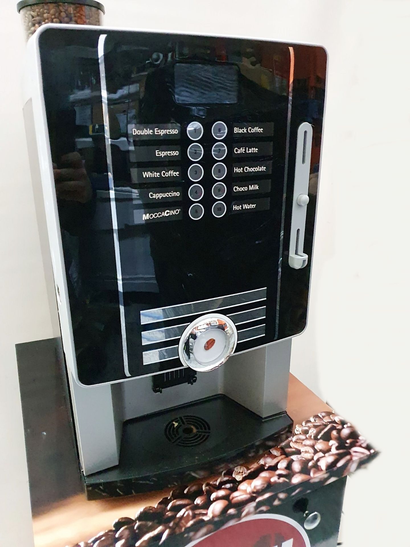 1 x Rheavendors eC Commercial Coffee Machine With Stand and Sign - Ref: LD439 - CL445 - WA14 - Image 4 of 19