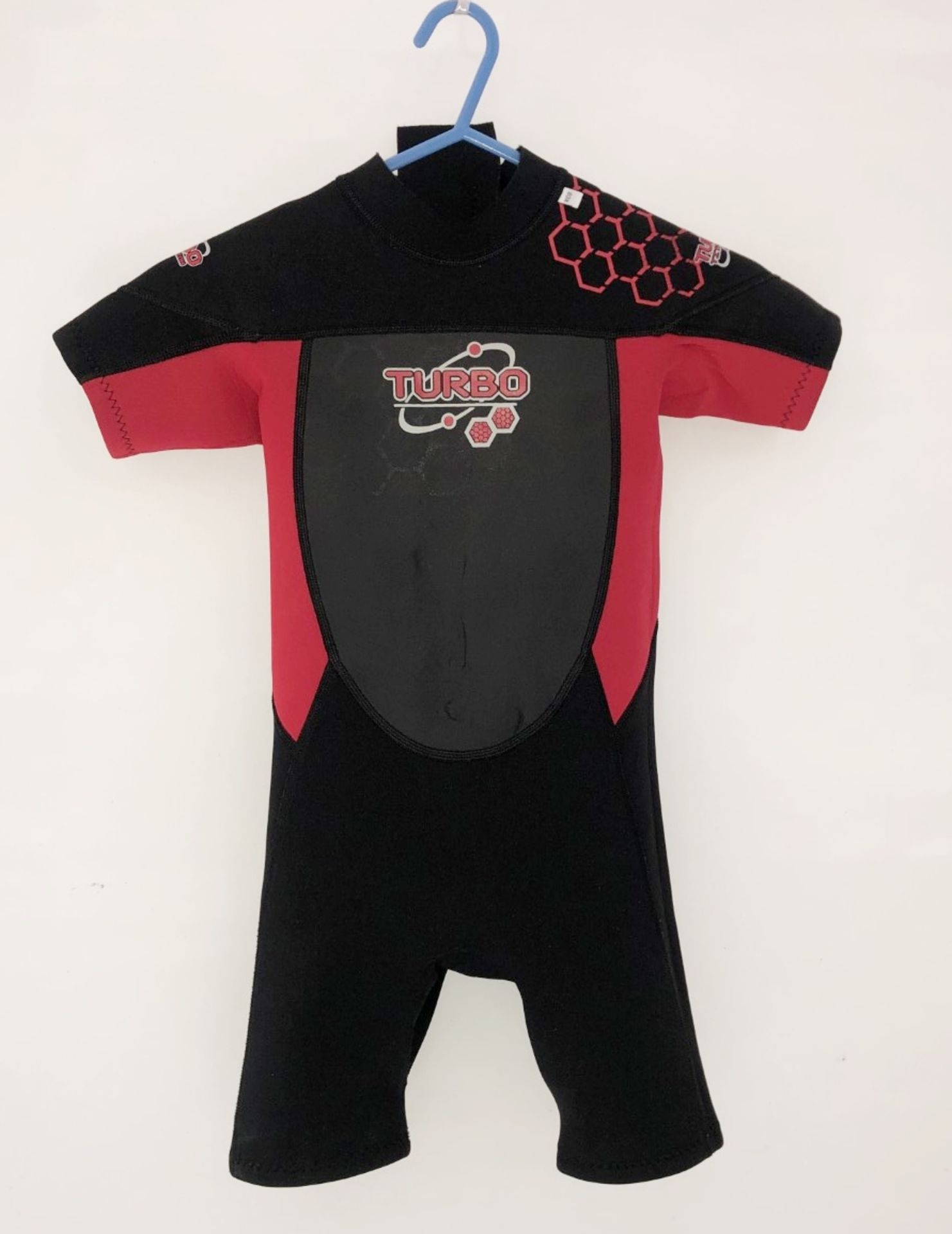 1 x New Junior Red and Black Turbo Wetsuit Factory - Ref: NS350 - CL349 - Altrincham WA14 - Image 2 of 5