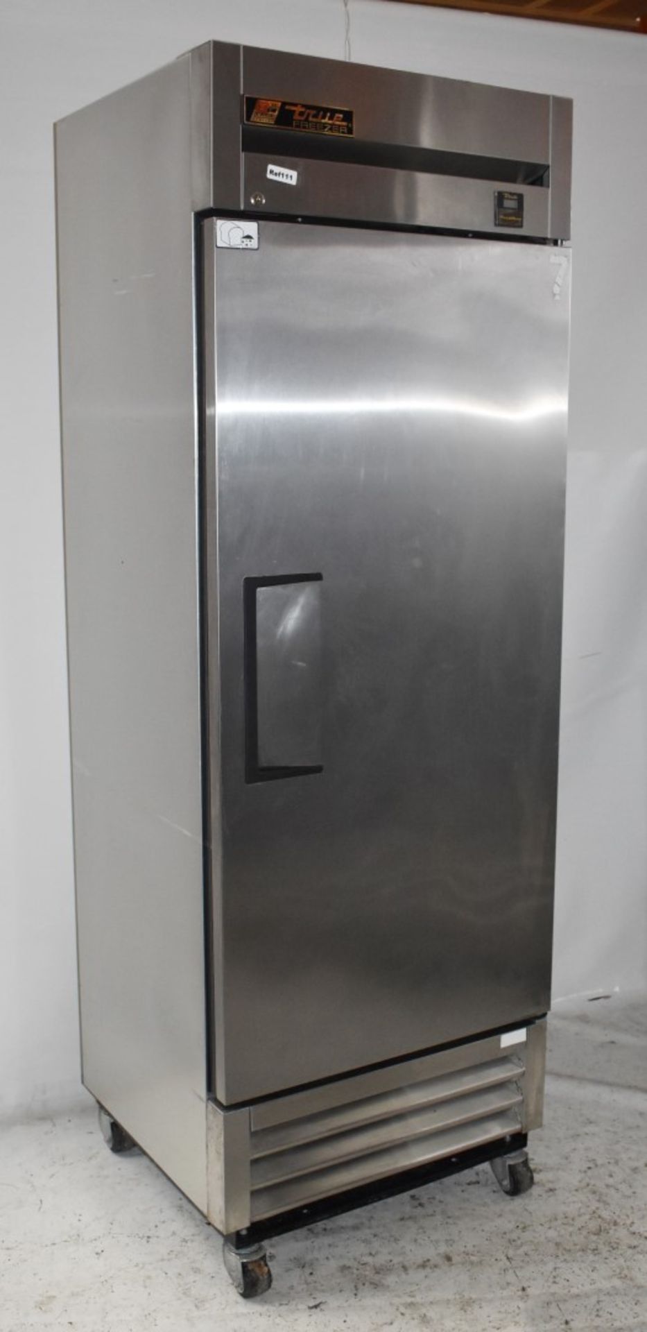 1 x True T-19FZ Upright Single Solid Door Freezer - Stainless Steel Finish With Aluminium Interior - - Image 6 of 8