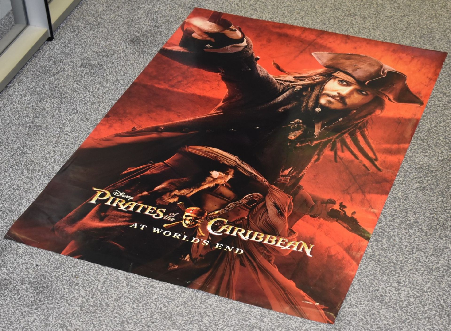 1 x Movie Poster - Pirates of the Caribbean At Worlds End - Starring Orlando Bloom, Keira Knightly