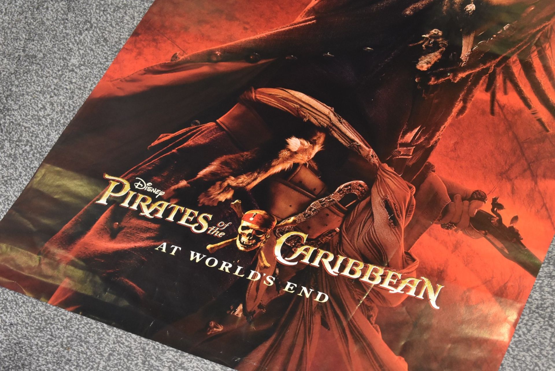 1 x Movie Poster - Pirates of the Caribbean At Worlds End - Starring Orlando Bloom, Keira Knightly - Image 3 of 3