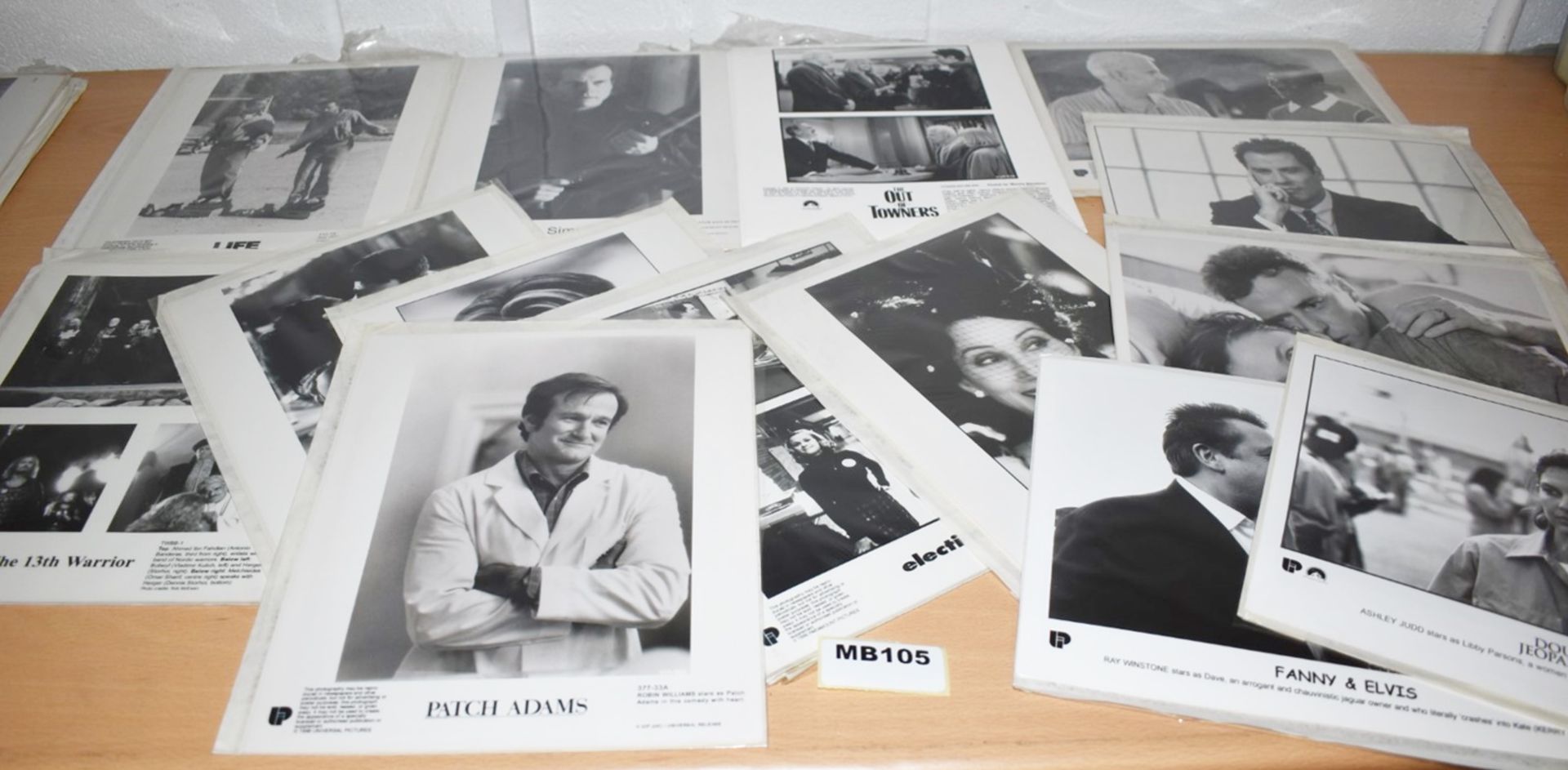 65 x Universal Pictures Movie Promotional Photographs - 20 x 25 cms Size - Ref MB105 - Films Include