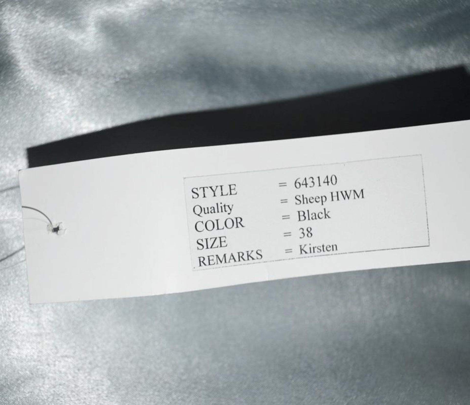 1 x Steilmann Black Fine Sheepskin Leather Biker Jacket - Features Zipped Pockets And Padded Panels - Image 11 of 12