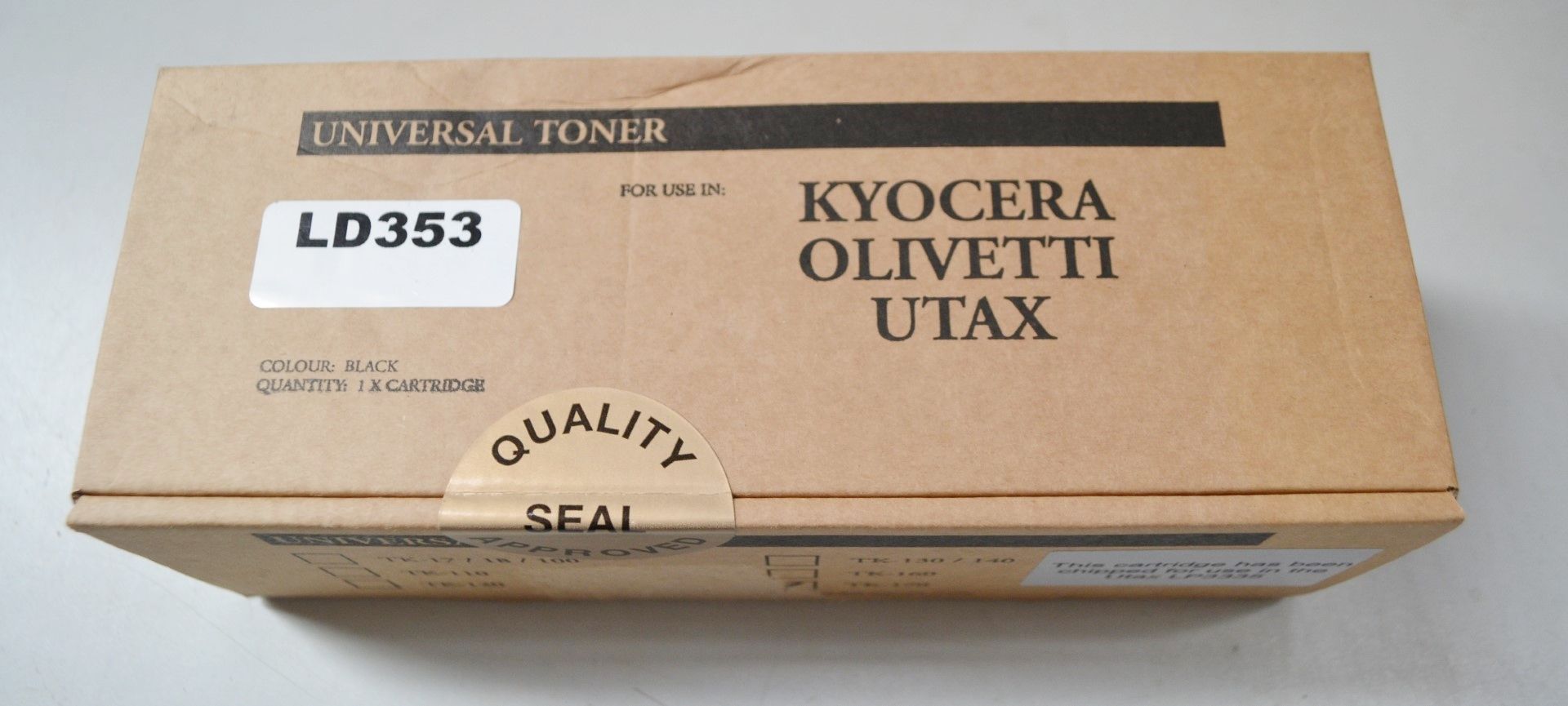 8 x Black Universal Toner's For Olivetti Utax TK170 - Ref: LD353 - CL409 - Altrincham WA14 - Image 4 of 5