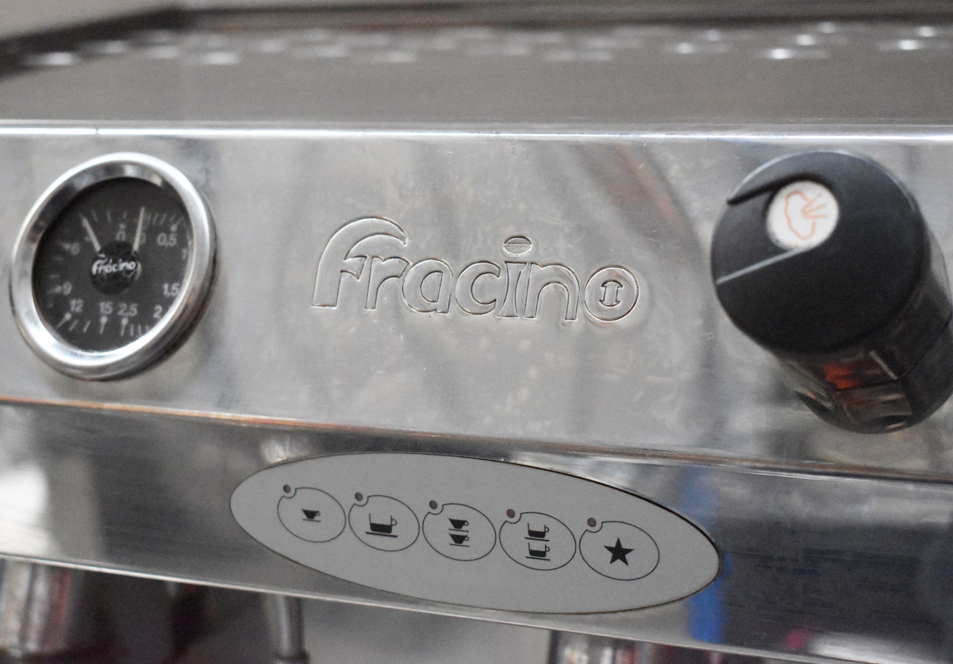 1 x Fracino Stainless Steel Two Group Commercial Coffee Machine - 230v - CL011 - Ref101 - - Image 4 of 7