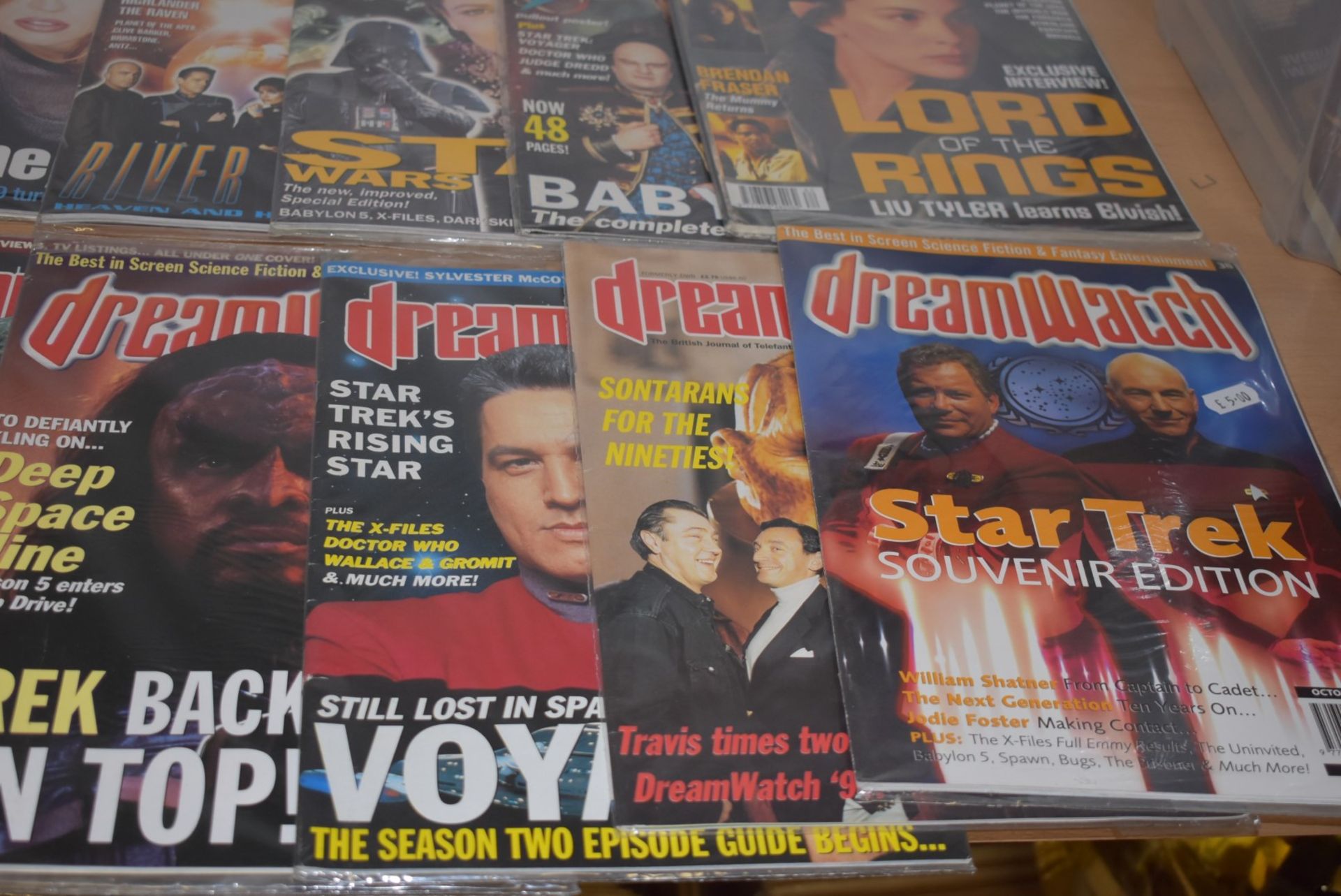 15 x Dreamwatch Science Fiction and Fantasy Film Magazines Dated From 1994 - Ref MB146 - CL431 - - Image 7 of 14