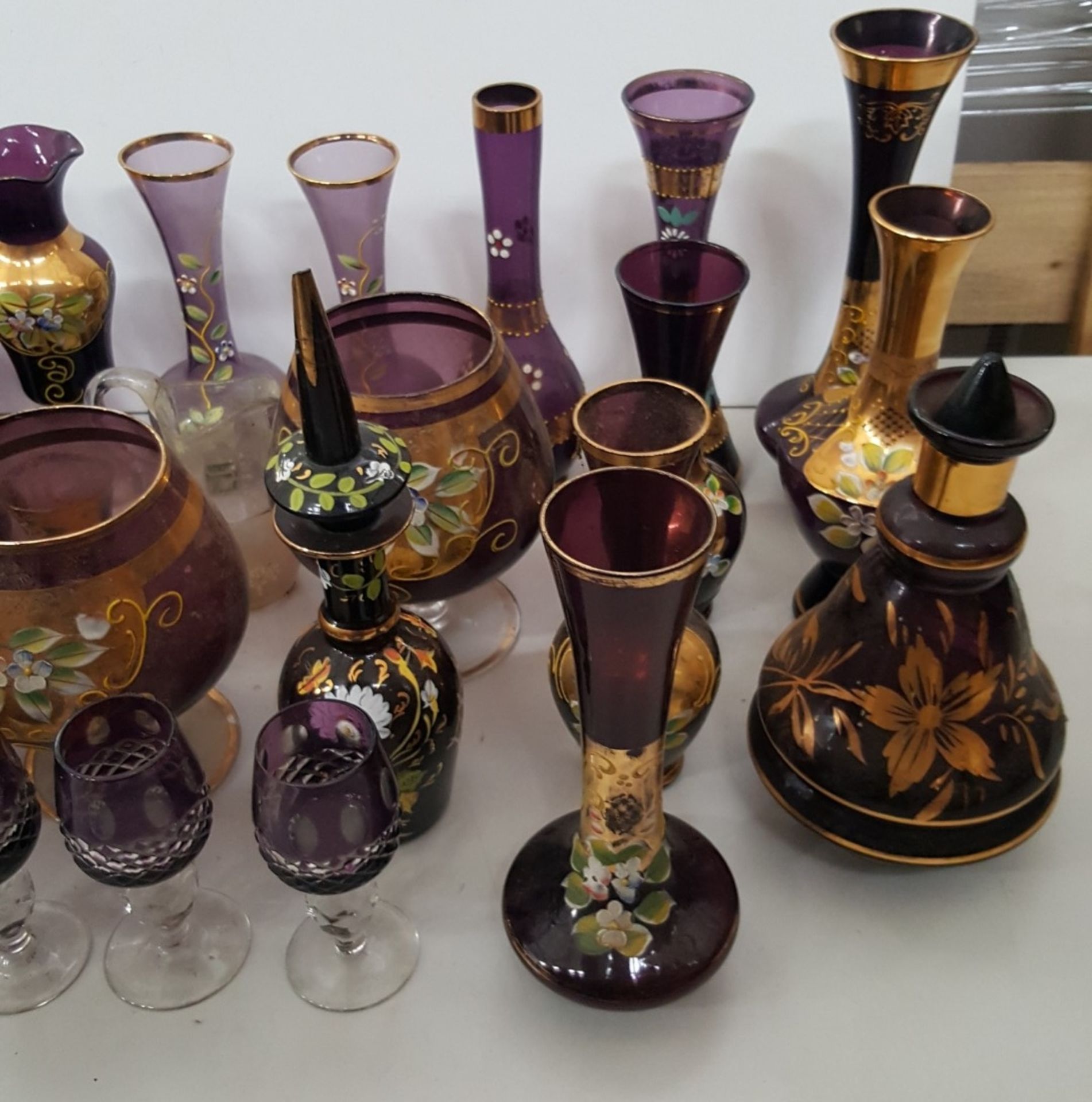 1 x Joblot Of 45+ Pieces Of Vintage Glasswear - Ref RB224 I - Image 4 of 6