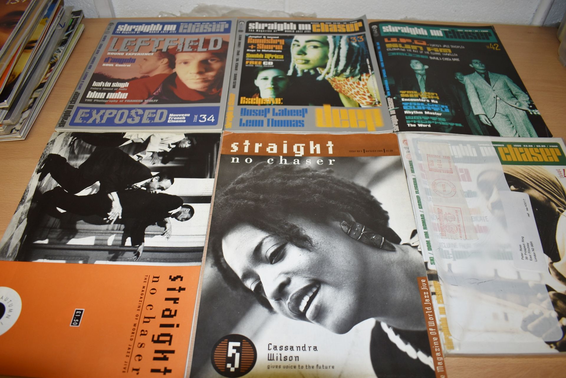 22 x Vintage STRAIGHT NO CHASER World of Jazz Jive Music Magazines - Dated 1989 to 1998 - Ref