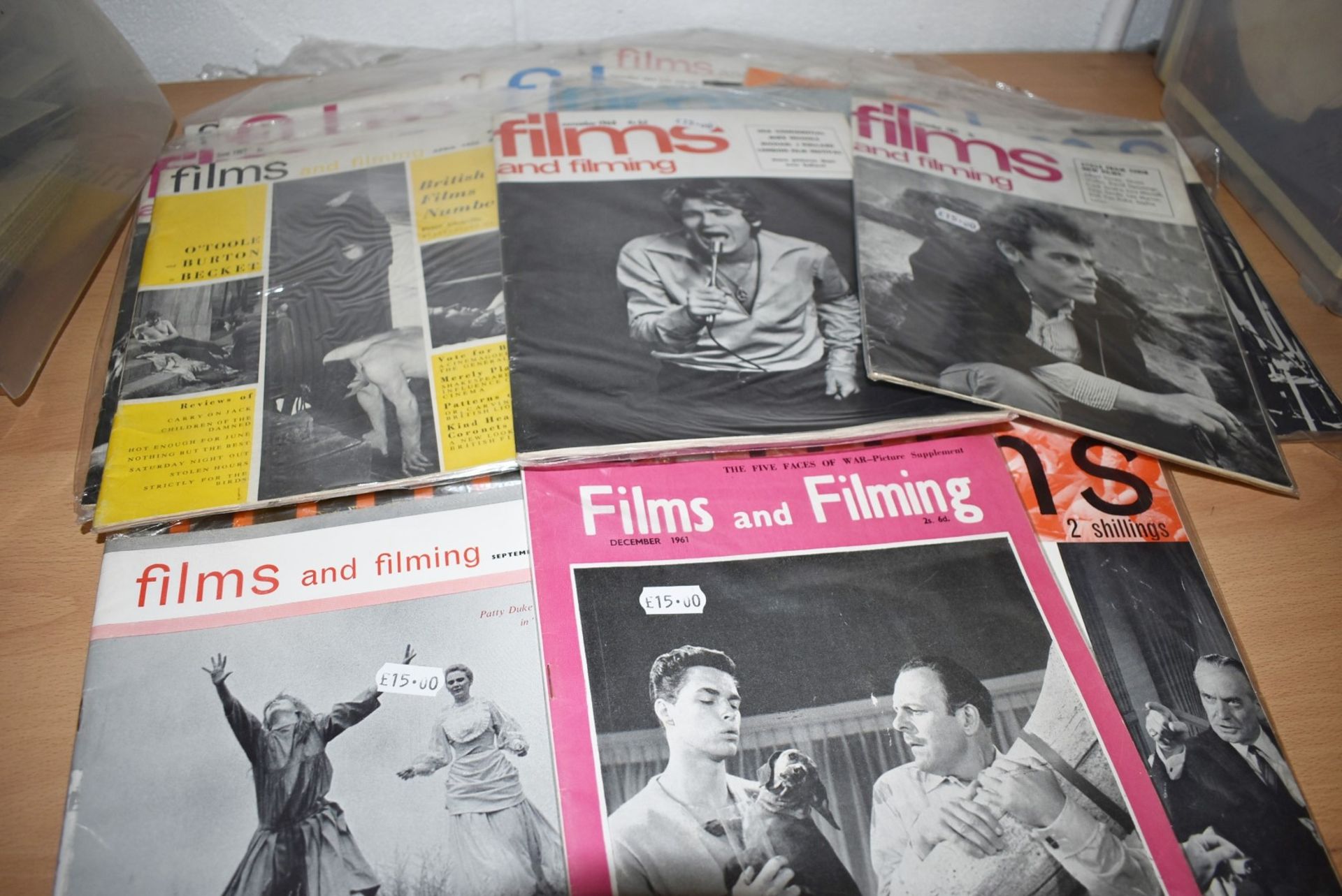 40 x Vintage 1960's Films and Filming Magazines - Dated 1961 to 1968 - Ref MB152 - CL431 - Location: - Image 2 of 17