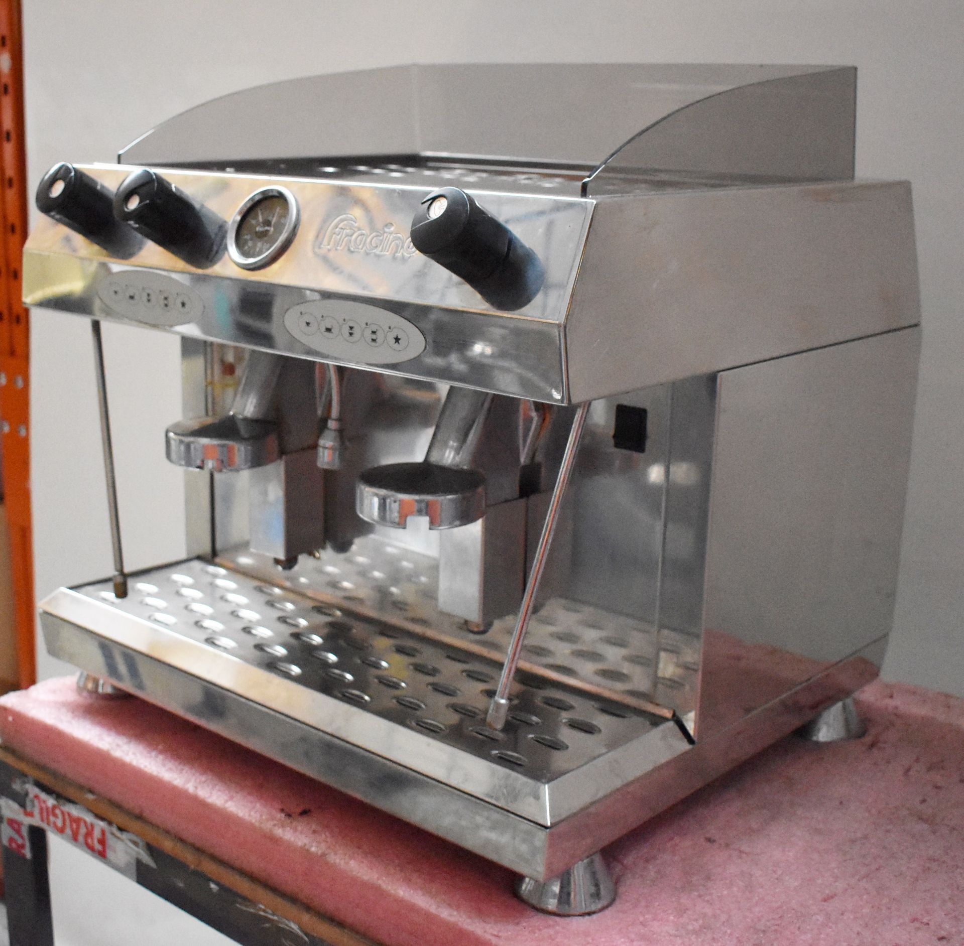 1 x Fracino Stainless Steel Two Group Commercial Coffee Machine - 230v - CL011 - Ref101 -