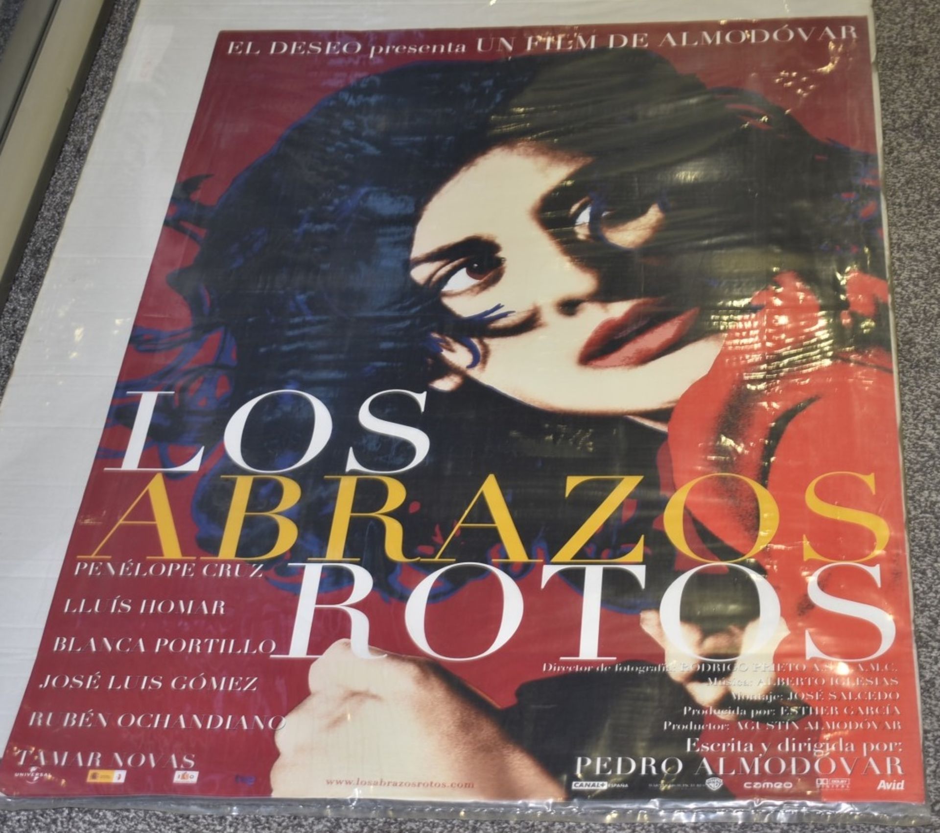 1 x Spanish Movie Poster - BROKEN EMBRACES - Los Abrazos Rotos - Starring Penélope Cruz, Lluís Homar - Image 3 of 5