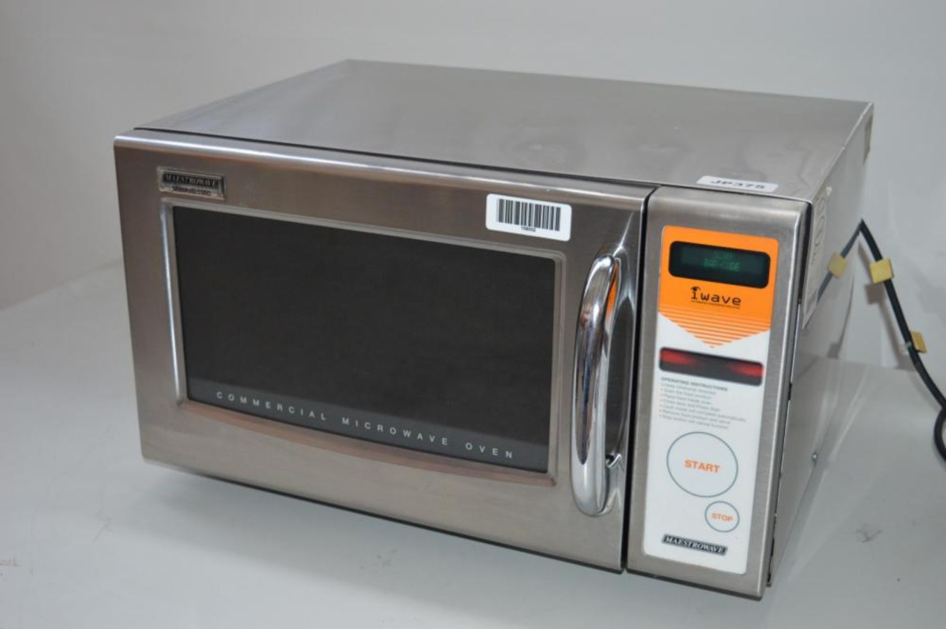1 x iWave MiWAVE1000 Automated Foodservice Solution - Stainless Steel 1000w Catering Microwave - Image 4 of 14