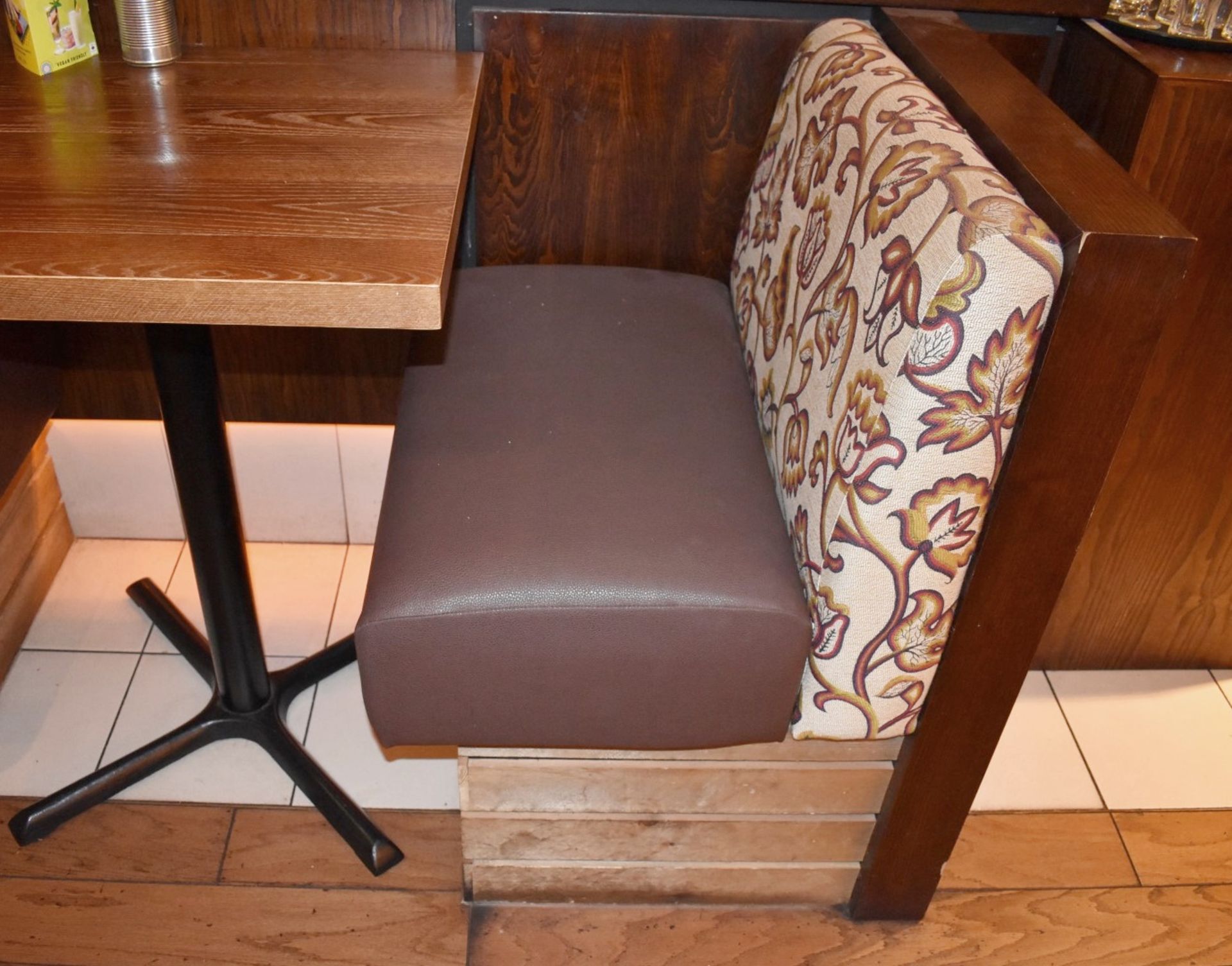 15-Pieces Of Restaurant Booth Seating Of Varying Length - Image 6 of 22