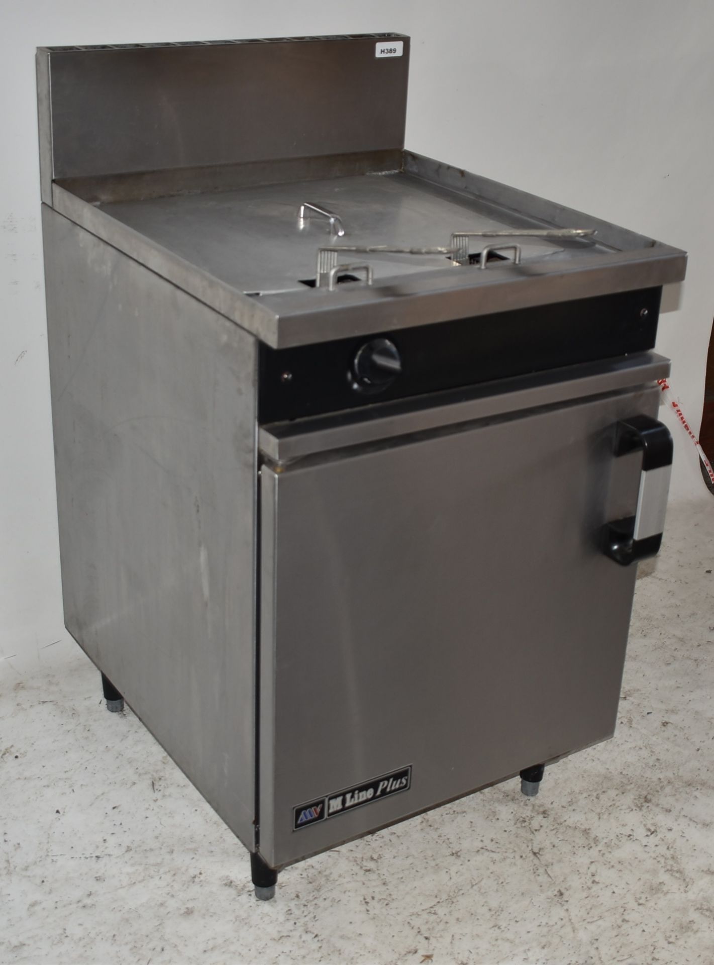 1 x Moorwood Vulcan Freestanding Deep Fat Fryer Commercial Double Fryer - Model 60F-D - Natural - Image 3 of 9