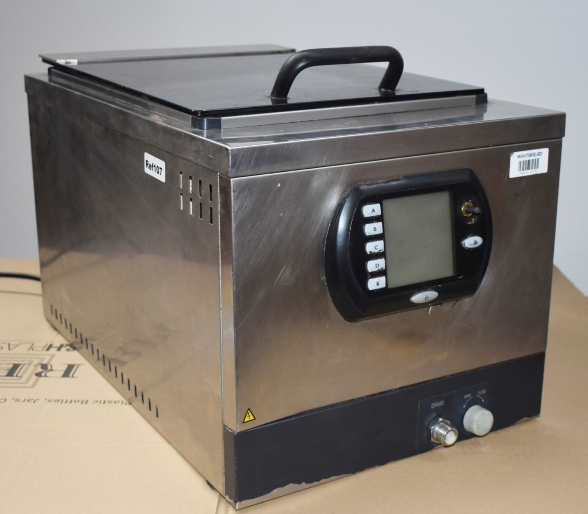 1 x Instanta SV38 Sous Vide Digital Water Bath - CL232 - Ref107 - Stainless Steel Finish - Location: