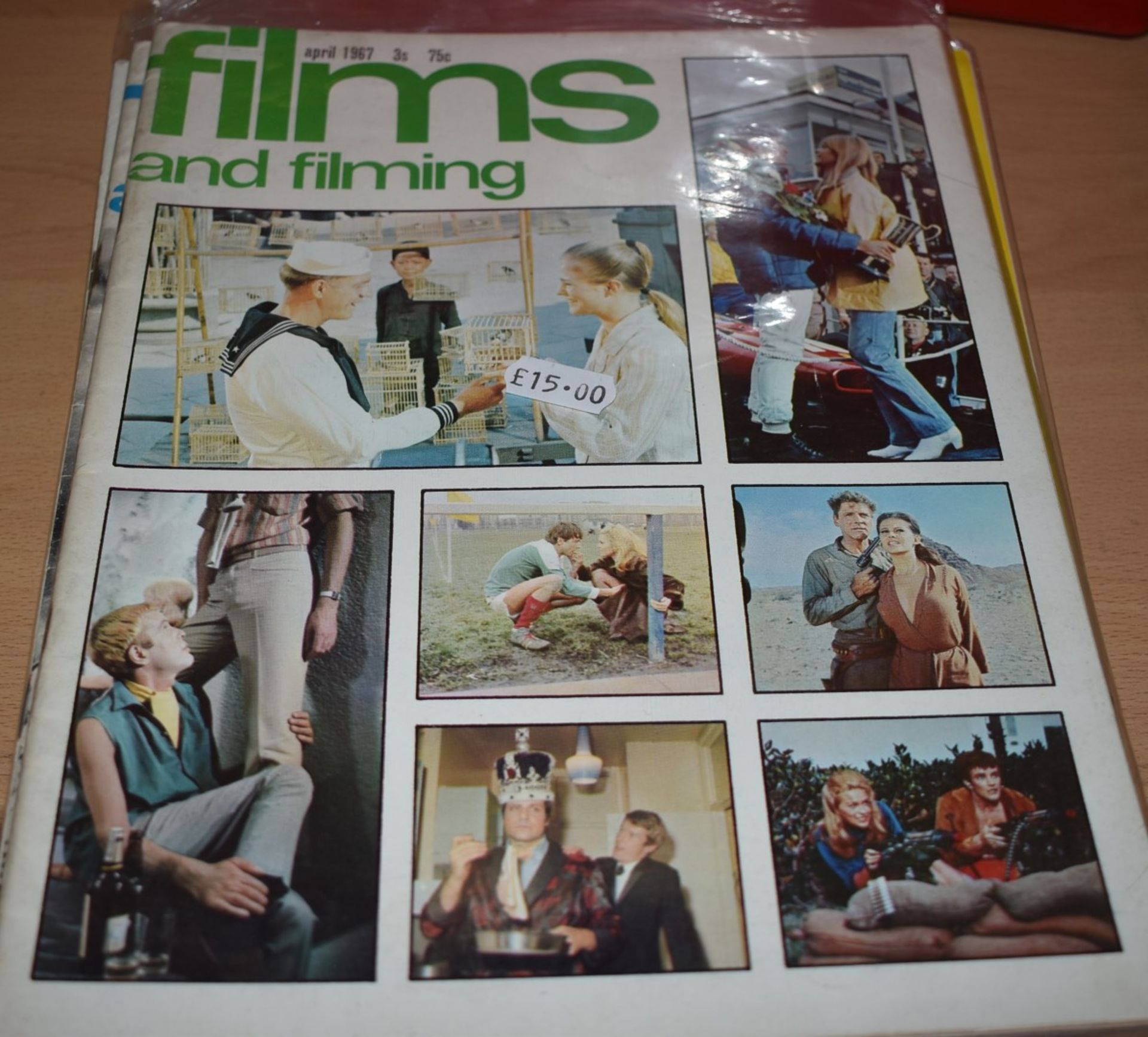 40 x Vintage 1960's Films and Filming Magazines - Dated 1961 to 1968 - Ref MB152 - CL431 - Location: - Image 15 of 17