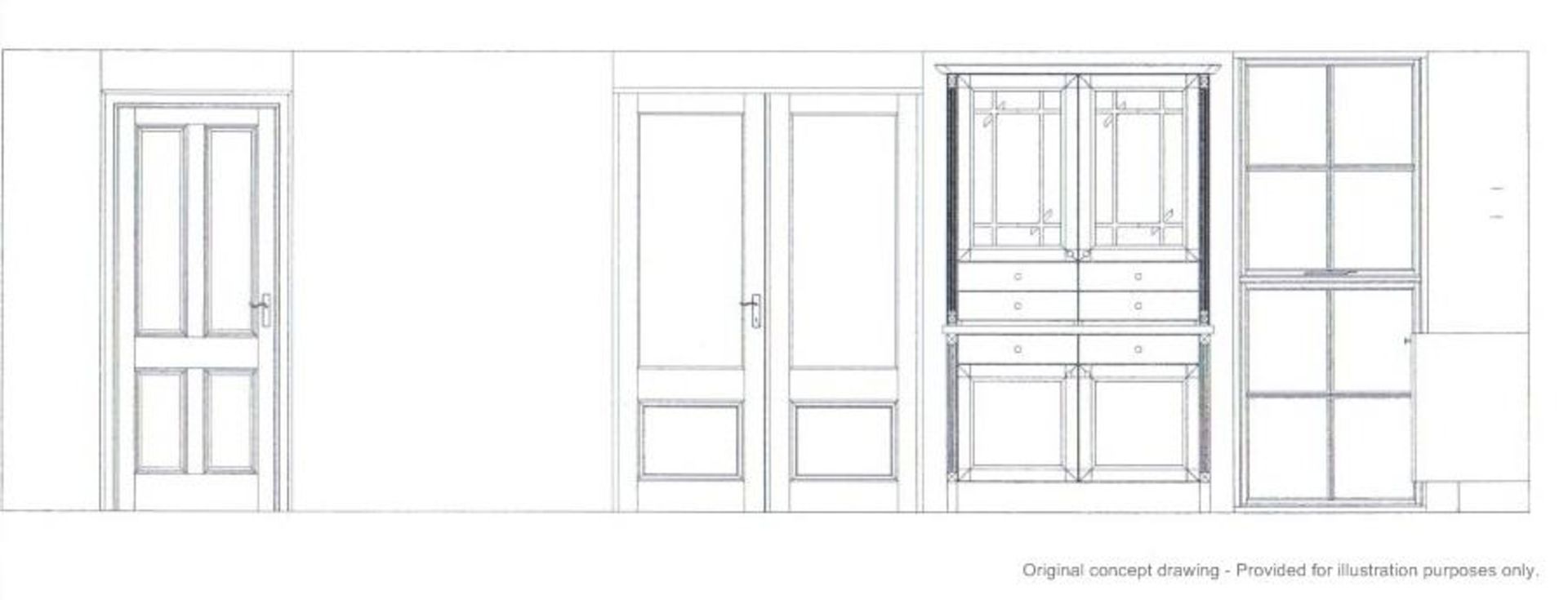 1 x Beautiful Bespoke Shaker-Style Kitchen In Cream With Central Island, Siemens Appliances And Gran - Image 2 of 30