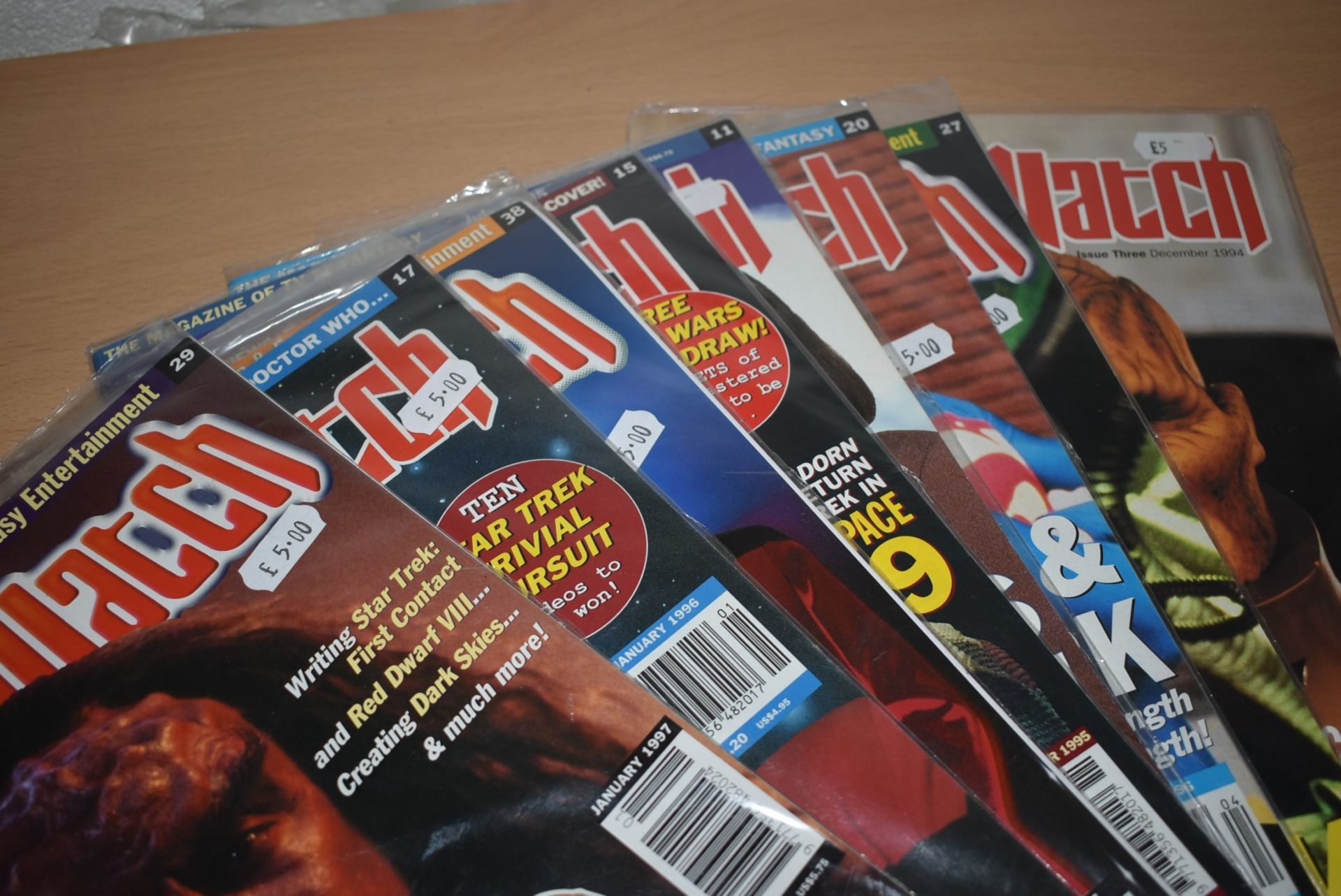 15 x Dreamwatch Science Fiction and Fantasy Film Magazines Dated From 1994 - Ref MB146 - CL431 - - Image 10 of 14