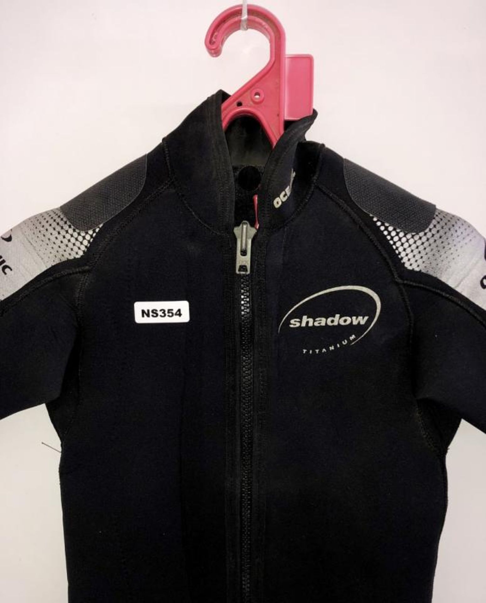 1 x Small Oceanic Shadow Titanium Shortie Wetsuit In Black - Ref: NS354 - CL349 - Location: Altrinch - Image 3 of 5