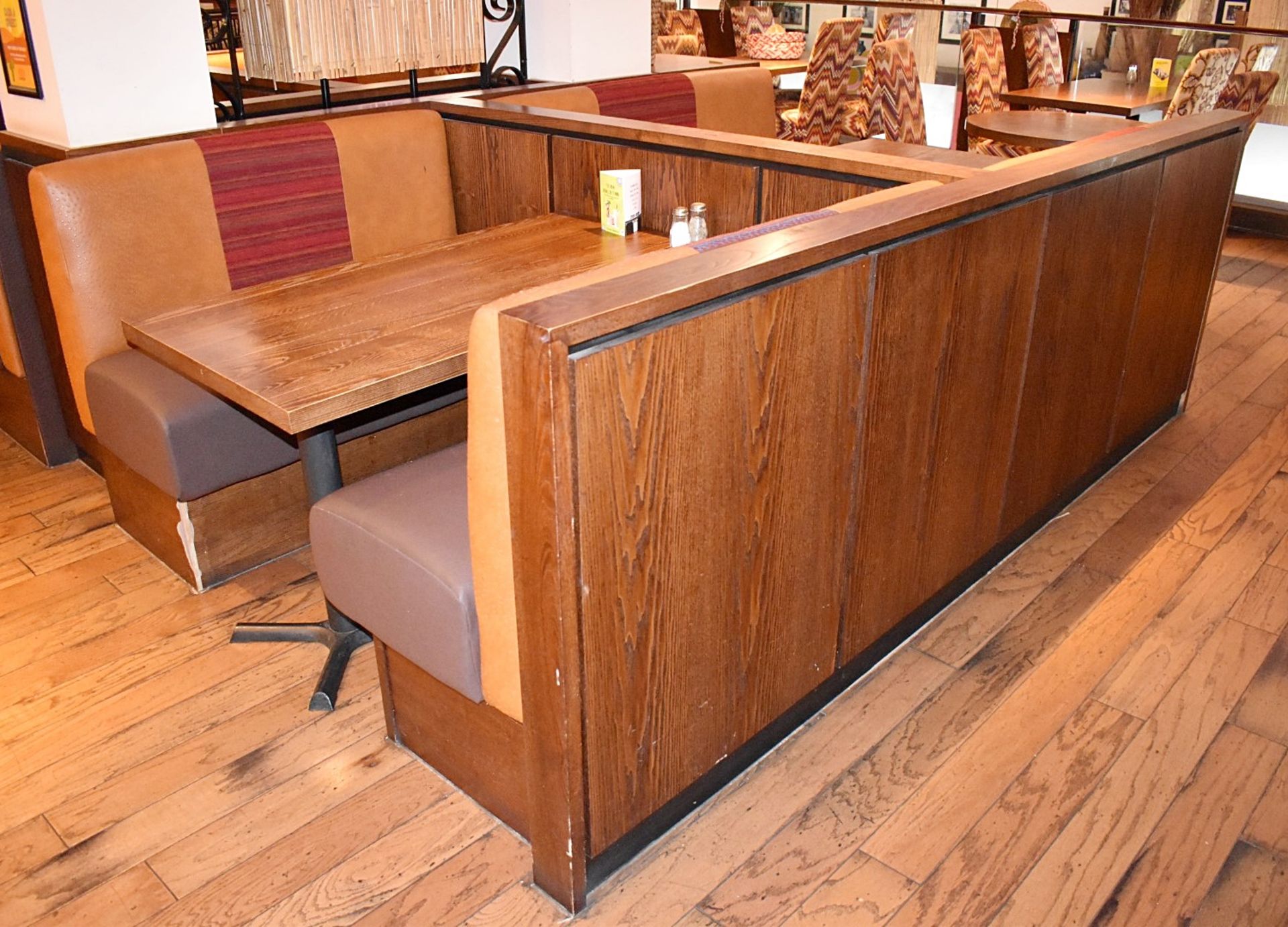 15-Pieces Of Restaurant Booth Seating Of Varying Length - Image 18 of 22