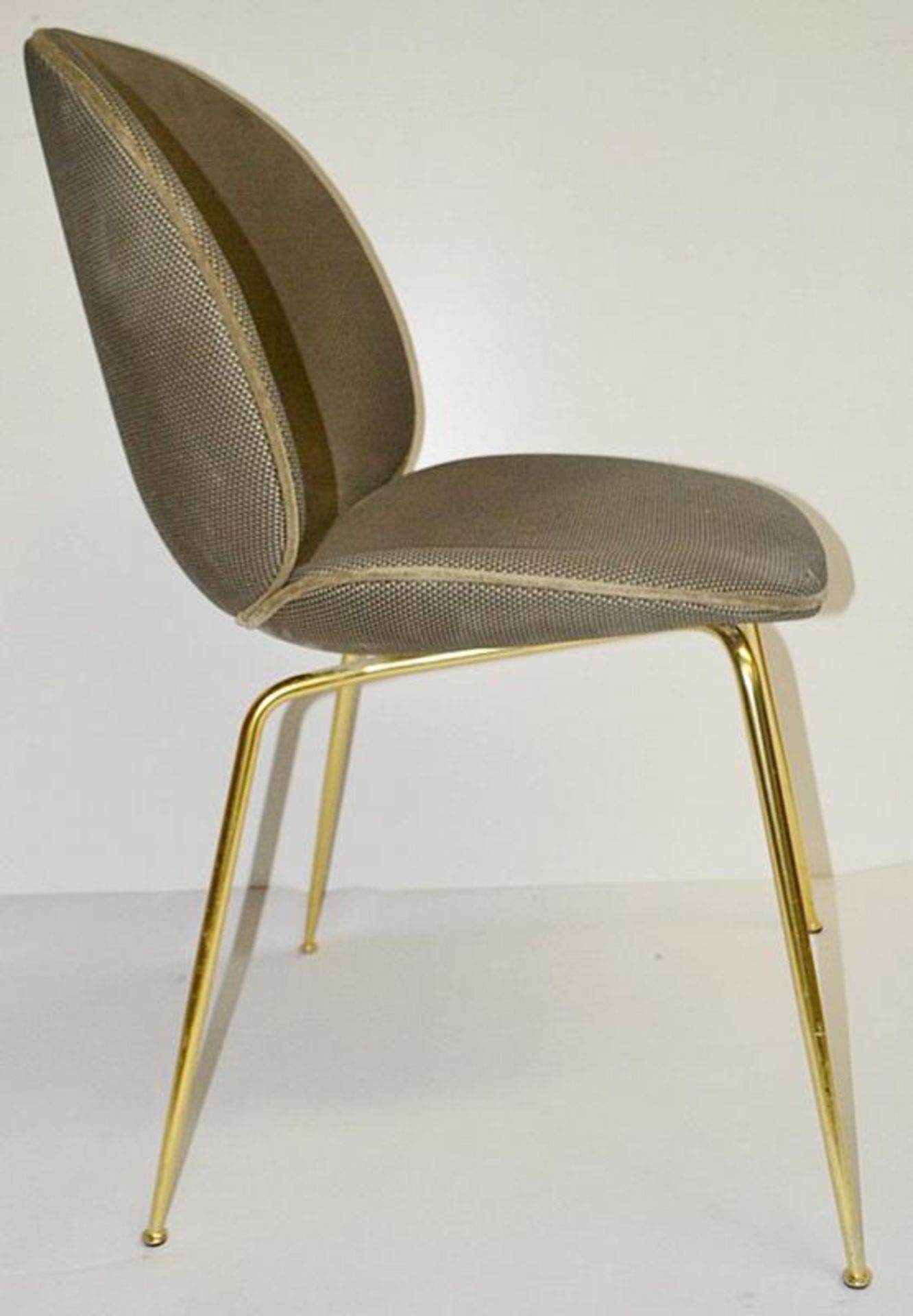 1 x GUBI 'Beetle Chair' - Designed By GamFratesi - Used, Please Read Condition Report - Dimensions: - Image 3 of 6