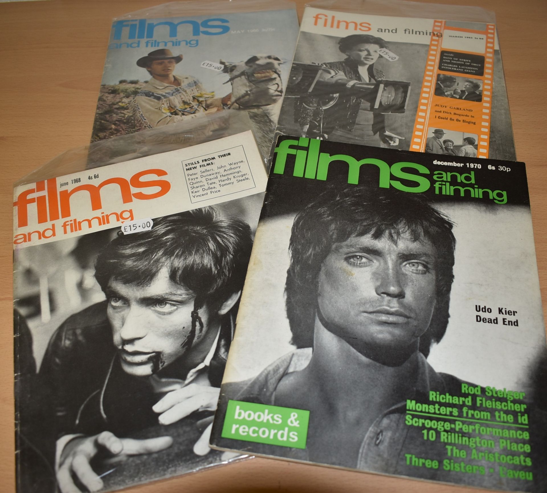 40 x Vintage 1960's Films and Filming Magazines - Dated 1961 to 1968 - Ref MB152 - CL431 - Location: