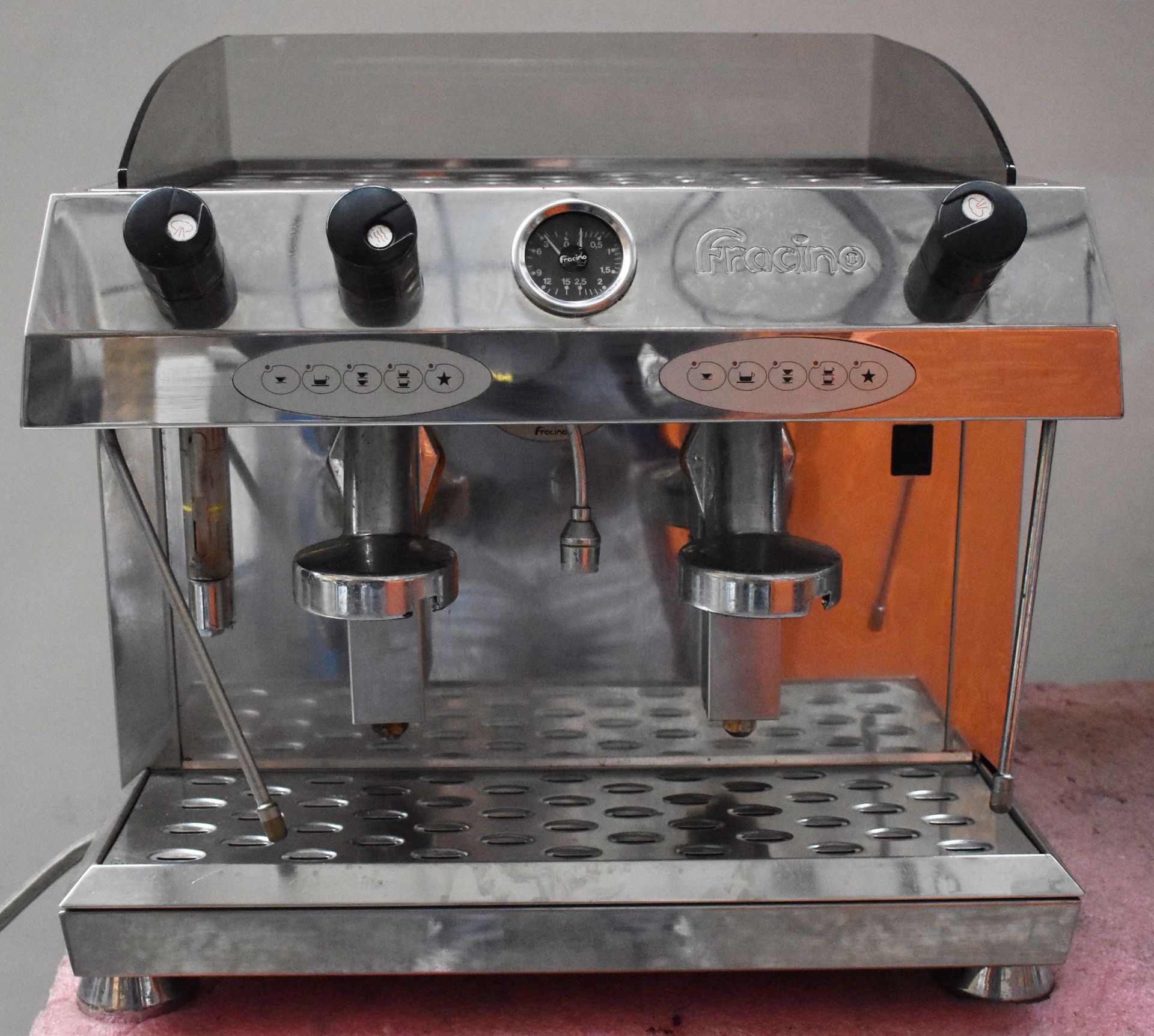 1 x Fracino Stainless Steel Two Group Commercial Coffee Machine - 230v - CL011 - Ref101 - - Image 3 of 7