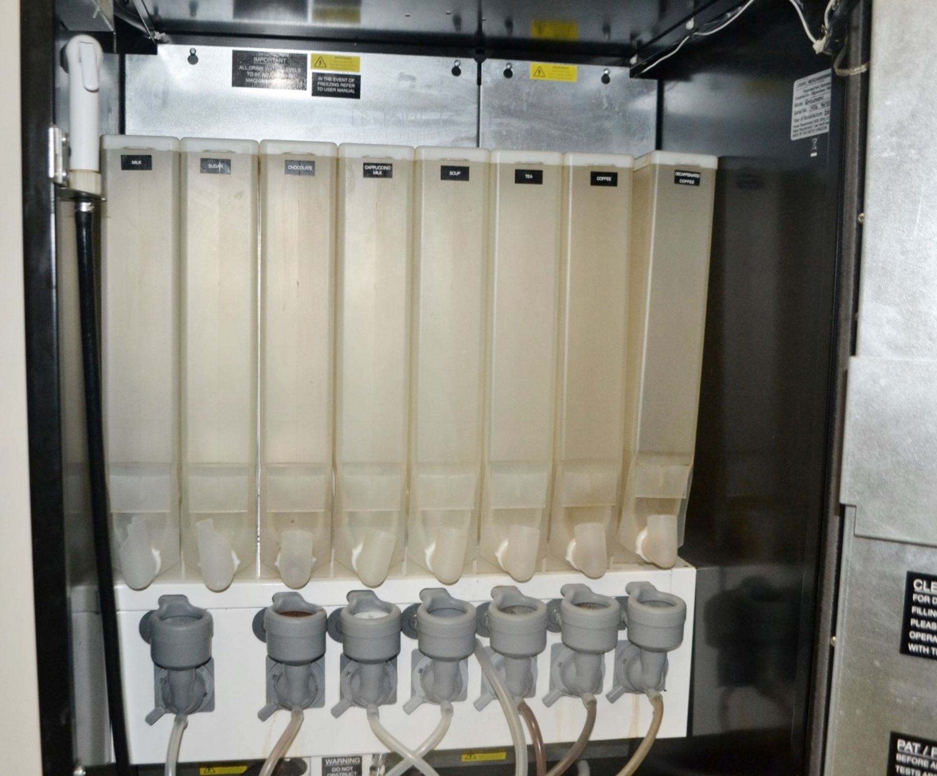 1 x Crane "Evolution" Hot Beverage Drinks Vending Machine - Year: 2009 - Image 8 of 17