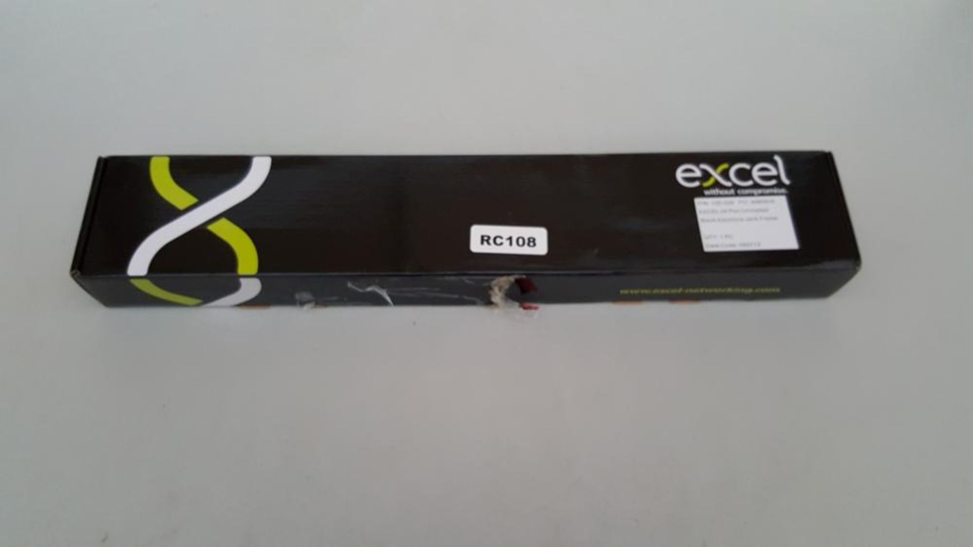 1 x Excel 24 port 1U Unloaded Black Keystone Frame - Ref RC108 - CL011 - Location: Altrincham WA14 <