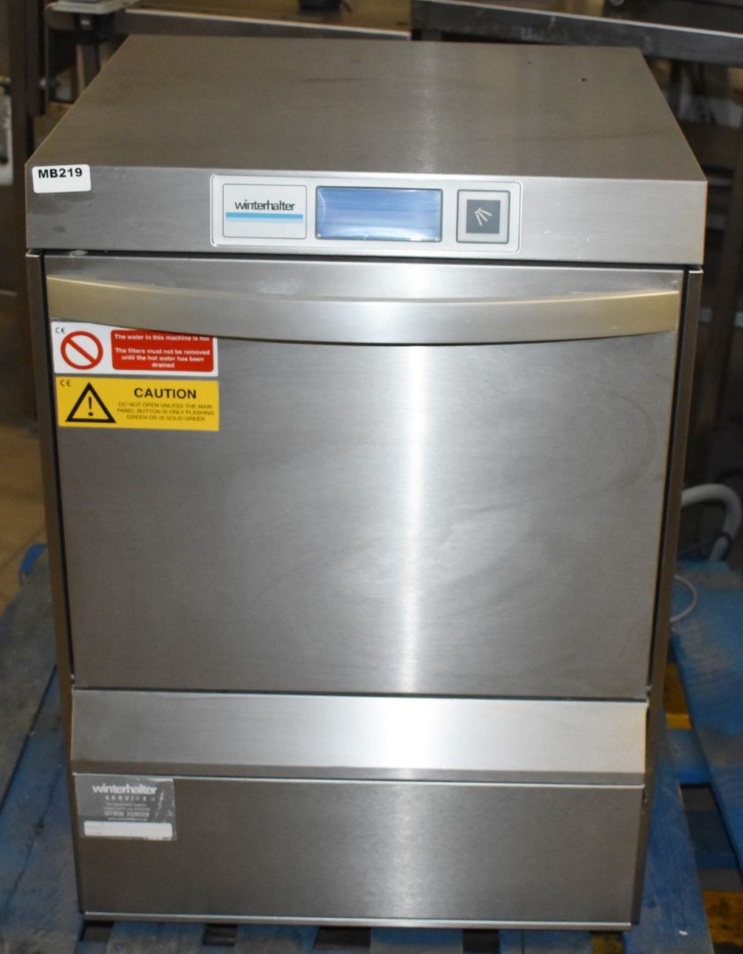 1 x Winterhalter UC-L Undercounter Commercial Dishwasher - 2014 Model With 3 Phase Power - Stainless - Image 3 of 15