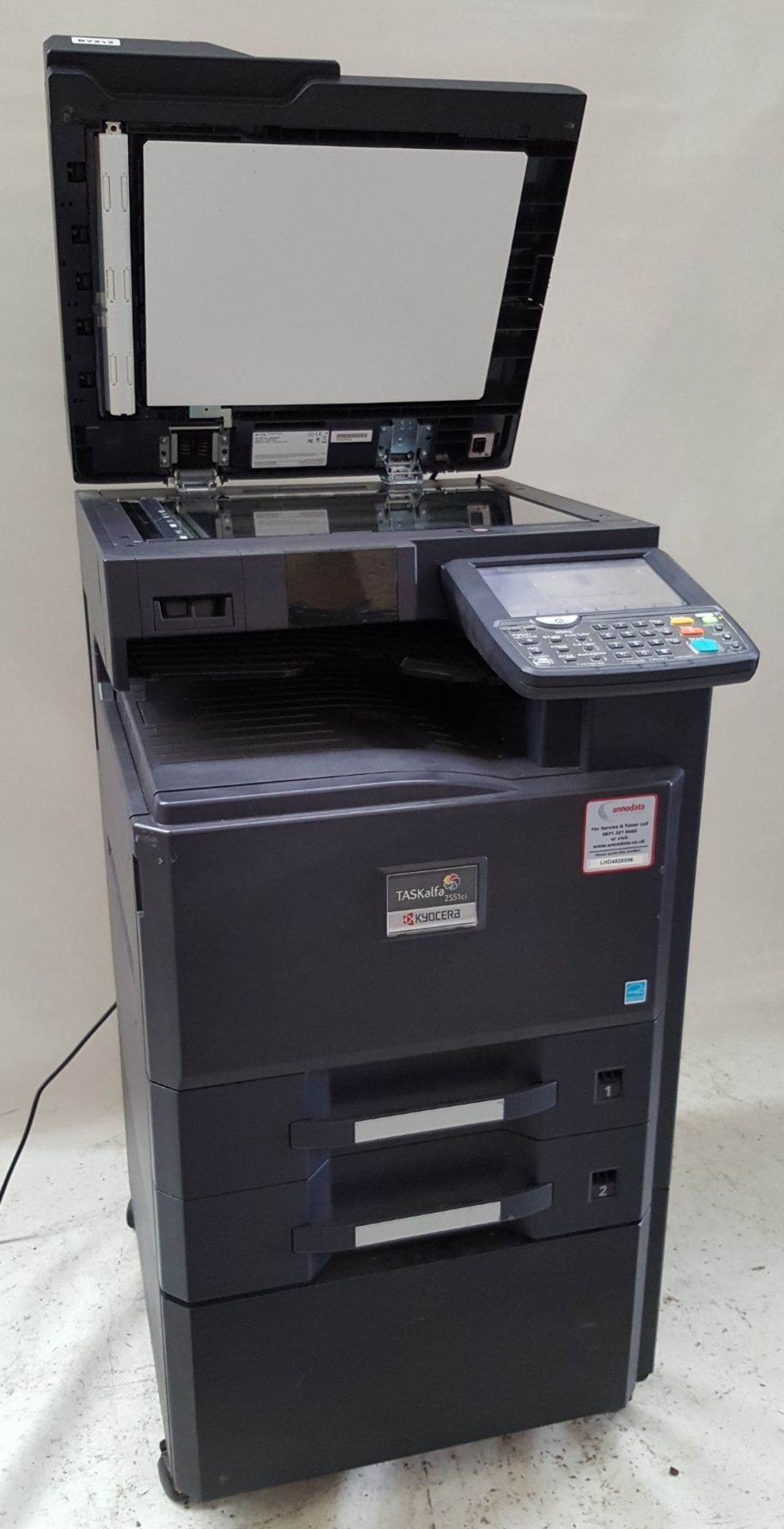 1 x KYOCERA TASKALFA 2551ci Multifunction Office Printer - Ref BY212 - Image 3 of 5