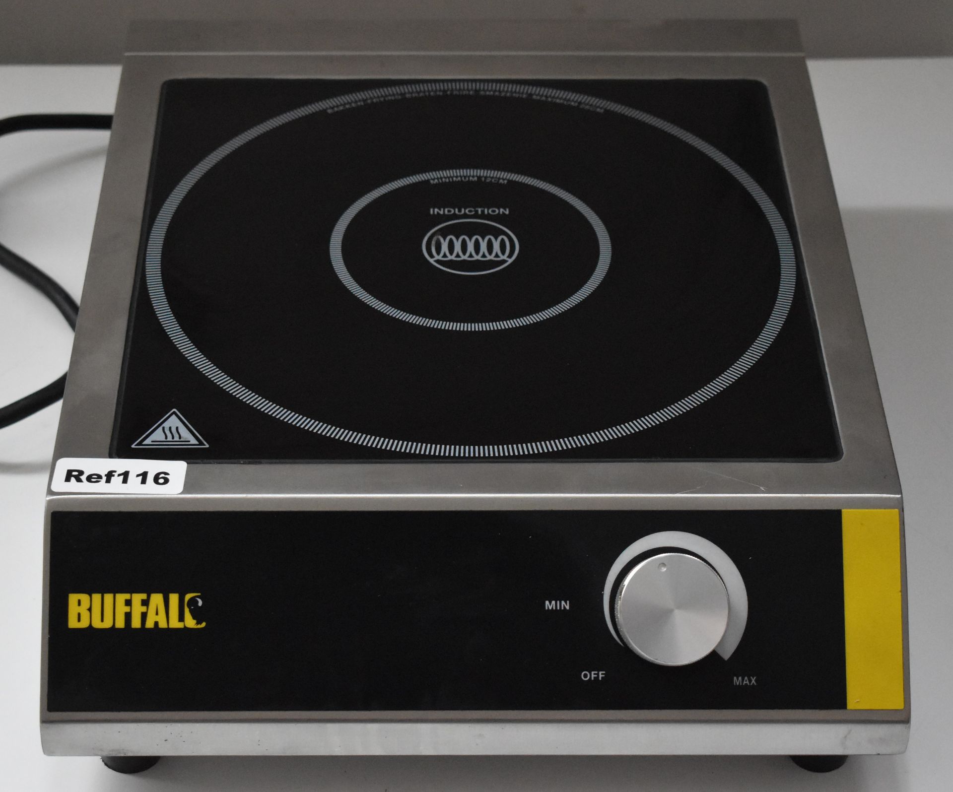 1 x Buffalo CE208 3000W Single Zone Induction Hob - 240v - CL232 - Ref116 - Location: Altrincham