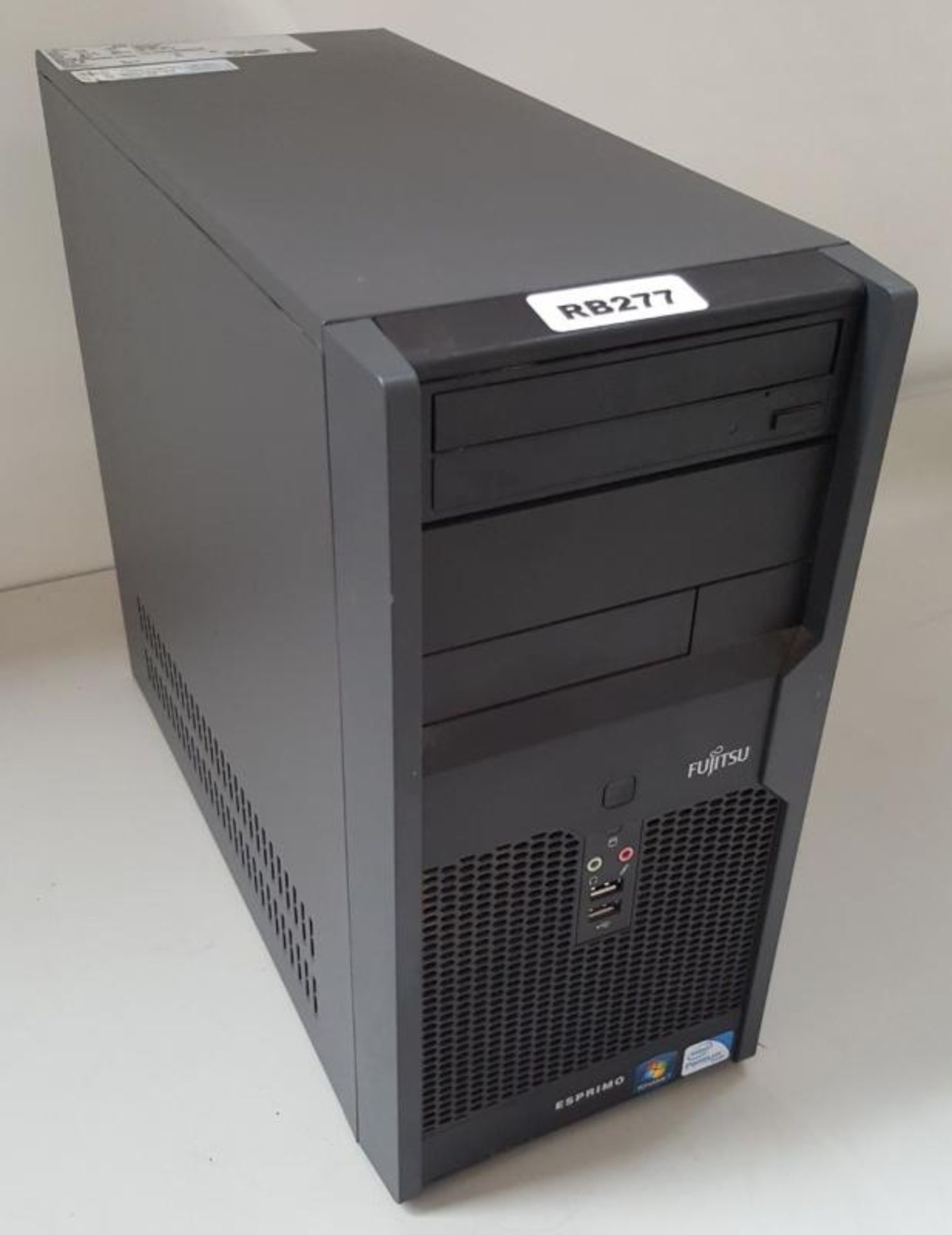 1 x Fujitsu Esprimo P2560 Desktop Computer With Intel Pentium E6600 3.06GHz &amp; 2GB RAM, Does Not - Image 3 of 5