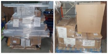 2 Pallets of Assorted Lighting and Electrical - Sockets, Lights, Switches - Ref: 162, 163 - CL460
