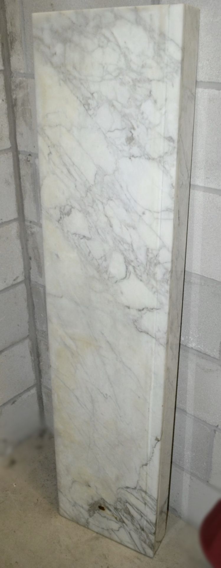 1 x White Marble/Granite Breakfast / Coffee Bar - Two Piece - Ref: BRE016 - CL421 - From A Milan- - Image 2 of 3