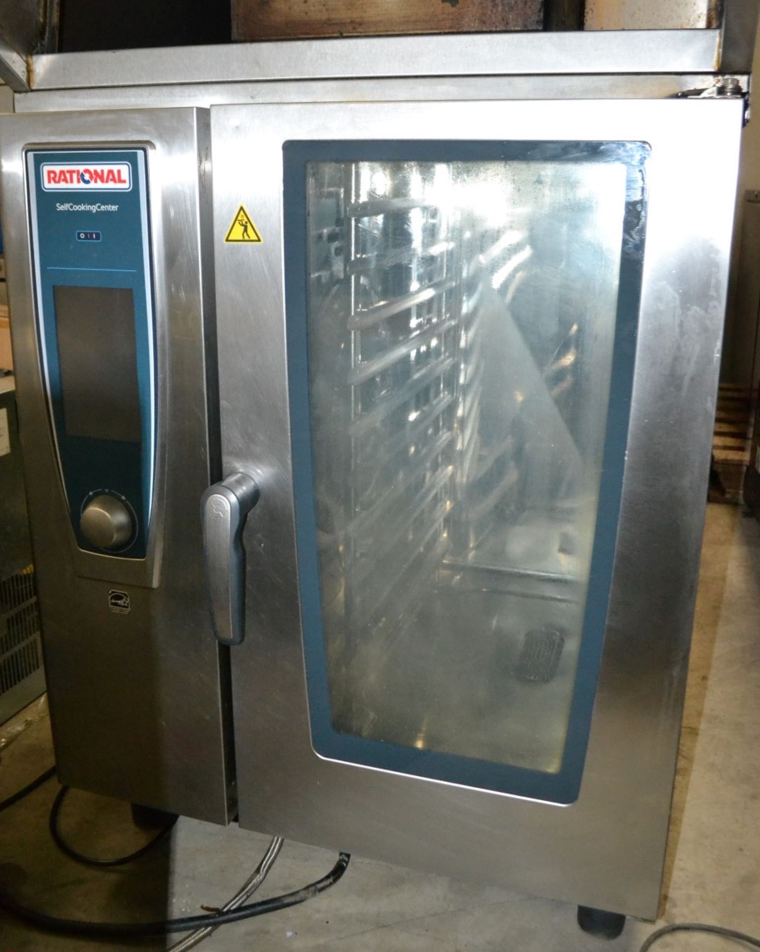 1 x Rational SCC101 Electric 10-Grid Commercial Combi Oven With An UltraVent Condensation Hood - Image 3 of 8