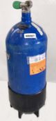 1 x Recently Tested Scuba Diving Air Cylinder - Ref: NS427 - CL349 - Altrincham WA14