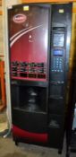 1 x Crane "Evolution" Hot Beverage Drinks Vending Machine - Year 2009 - CL306 - Location: Bolton BL1