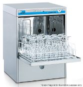 1 x Meiko FV40.2G Undercounter Glass Washer - 500mm Basket Size, 24 Pint Glass Capacity