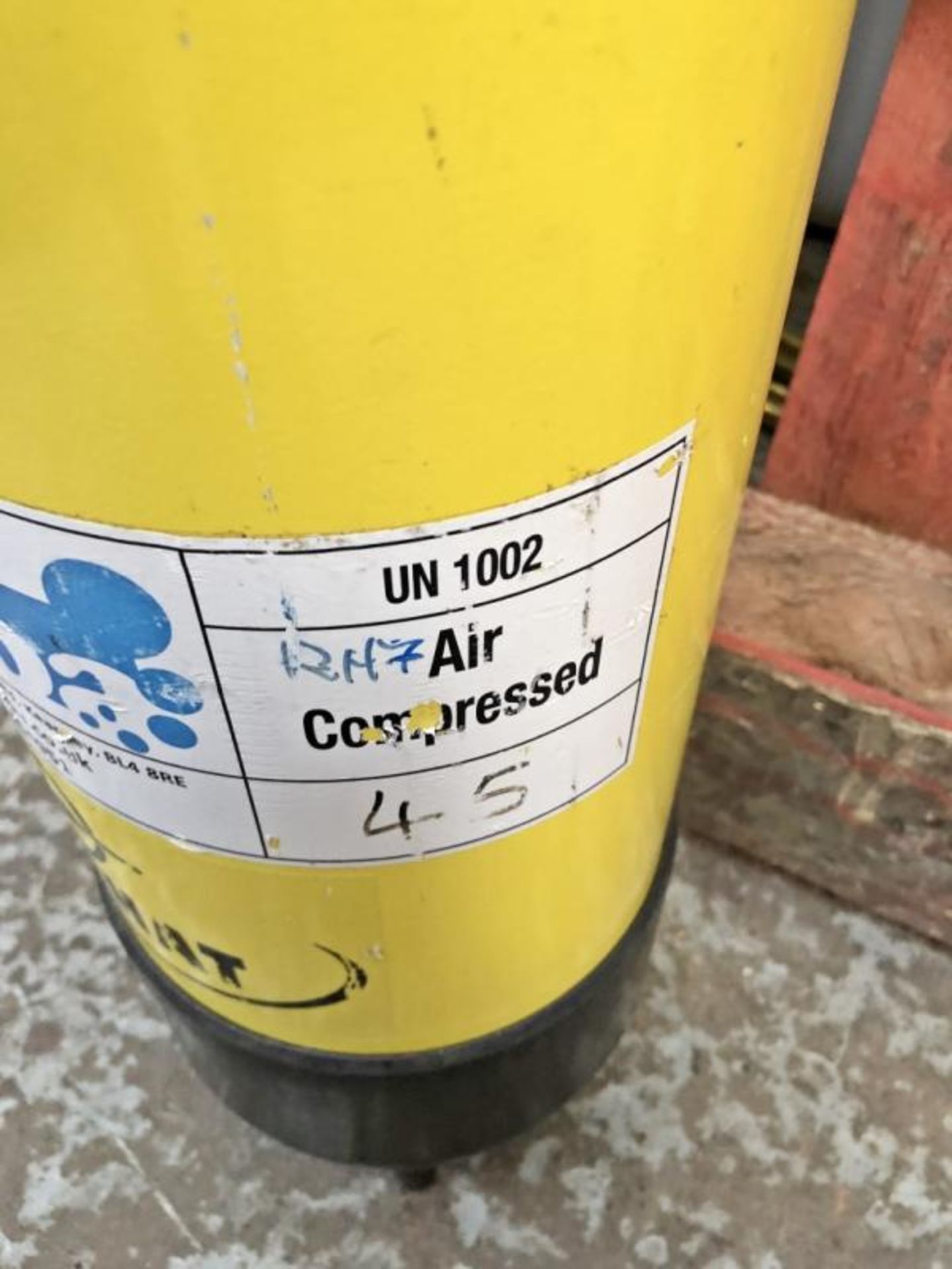 1 x 232BAR Scuba Air Cylinder - Ref: NS108 - CL349 - Location: Altrincham WA14 - Image 6 of 6