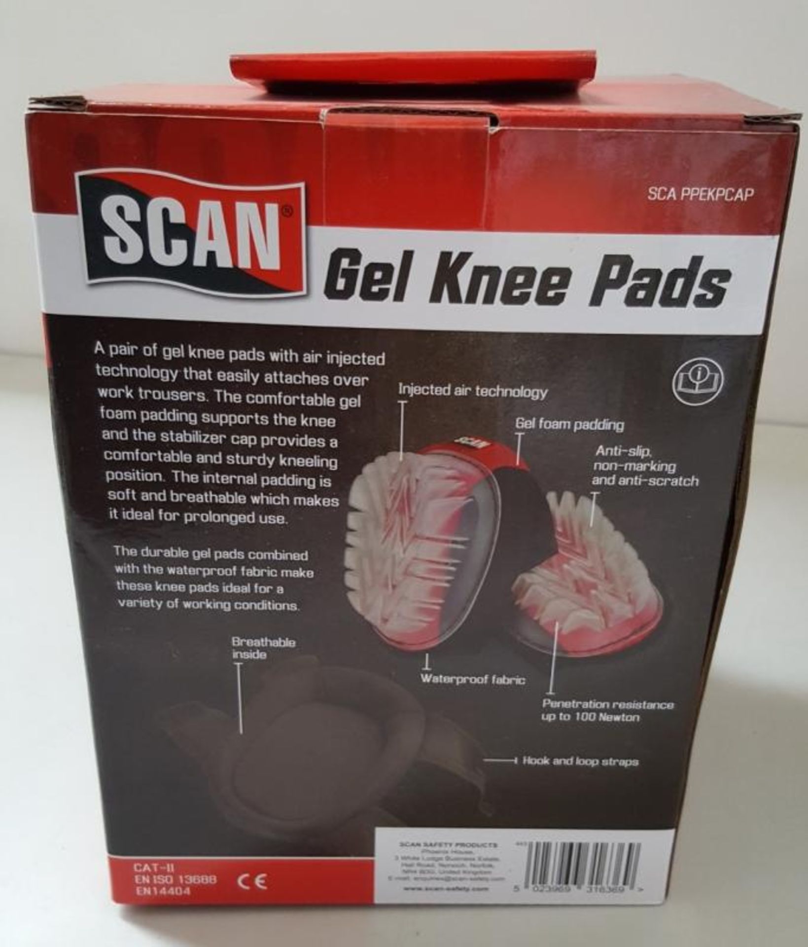 3 x New Scan Gel Knee Pads - Ref RB263 - CL394 - Location: Altrincham WA14As per our - Image 2 of 4