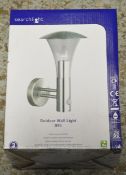 5 x Searchlight Outdoor Wall Light With Clear Polycarbonate Diffuser - 095 - New Boxed Stock - CL323