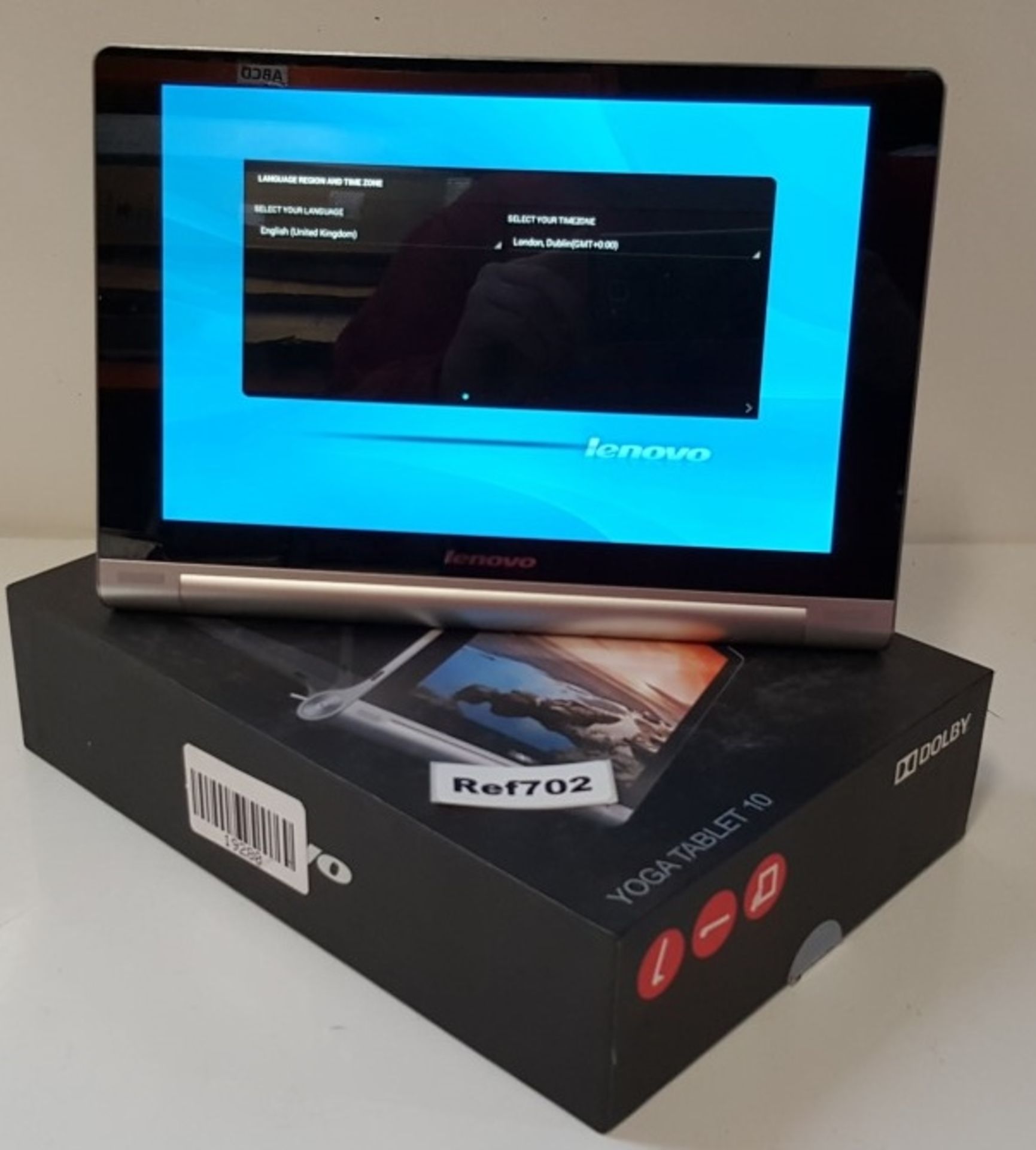 Lenovo Yoga 10-inch Tablet (Silver Grey Metal) - CL450 - REF: REF702 - Location: Altrincham WA14