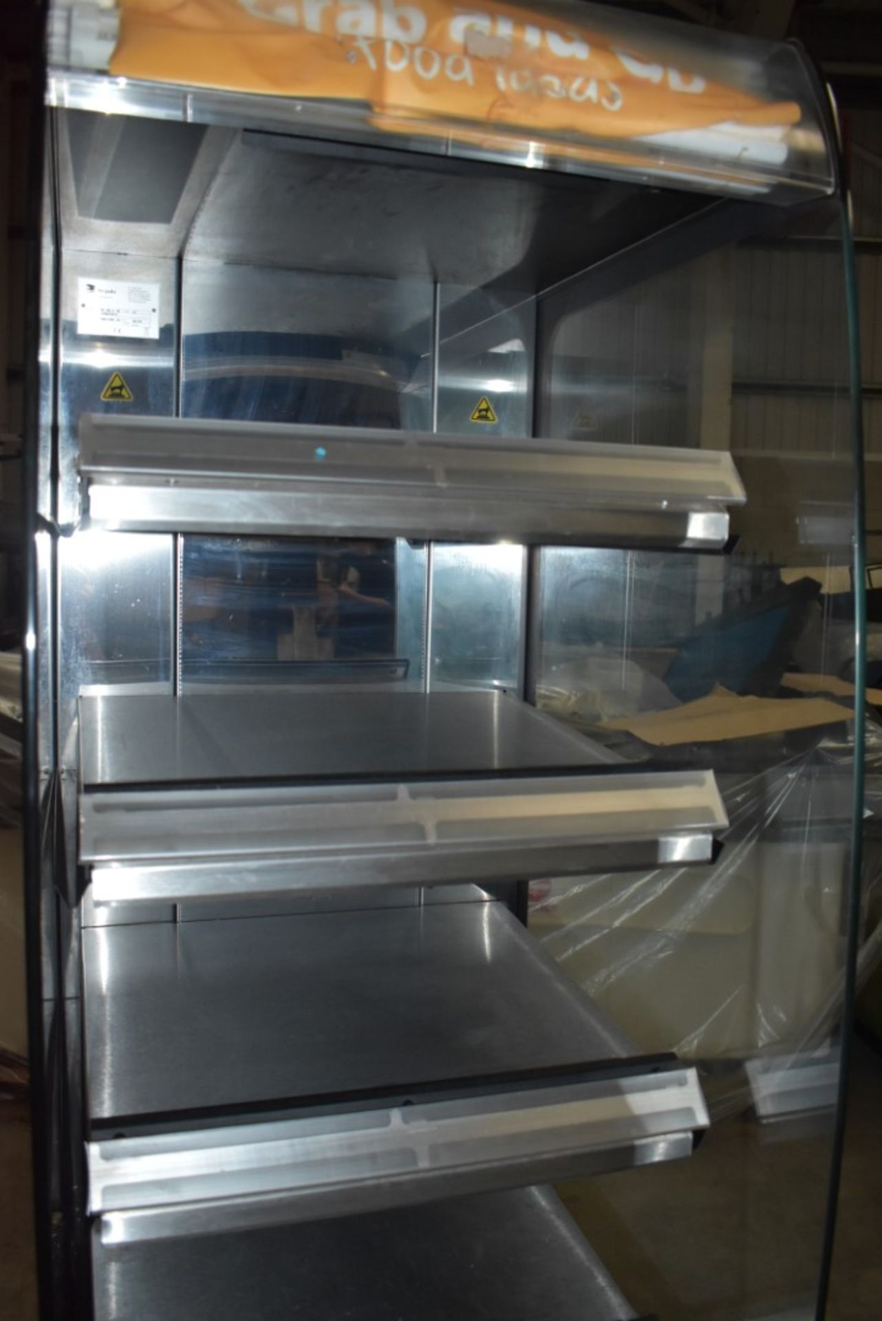 1 x Fri-Jado Four Tier Multi Deck Hot Food Warmer Heated Display Unit - Model MD60-5 SB - - Image 6 of 9