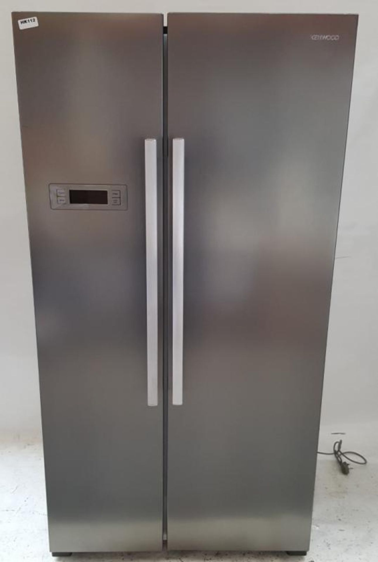 1 x Kenwood KFF2DS14 American Style Fridge Freezer - Ref HK112 - CL394 - Location: Altrincham WA14<