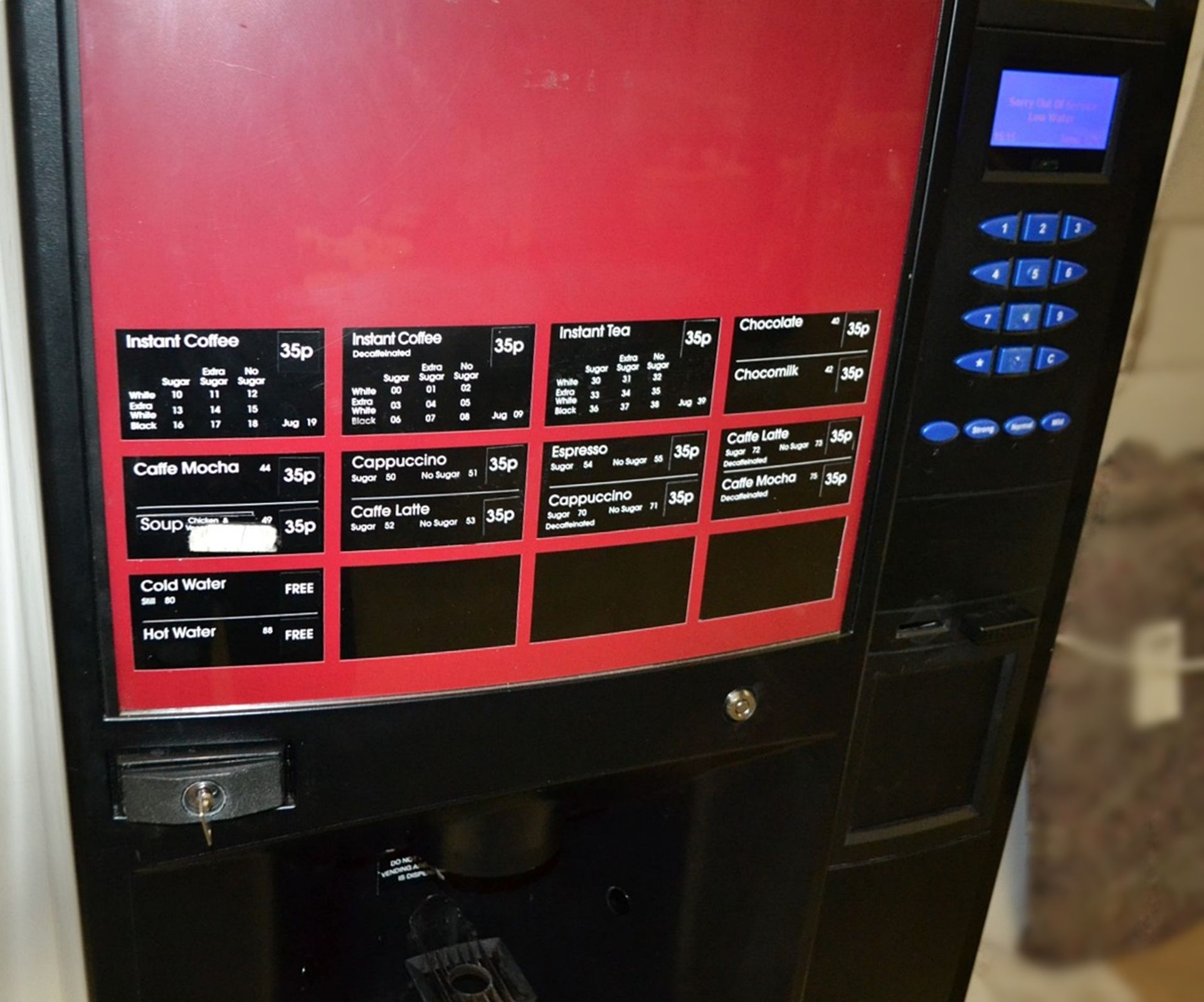 1 x Crane "Evolution" Hot Beverage Drinks Vending Machine - Year: 2009 - Image 4 of 17