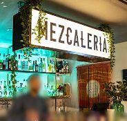 1 x Display Light Box Bar Signage "MEZCALERIA" - Ideal For Restaurants, Wine Bars And Night