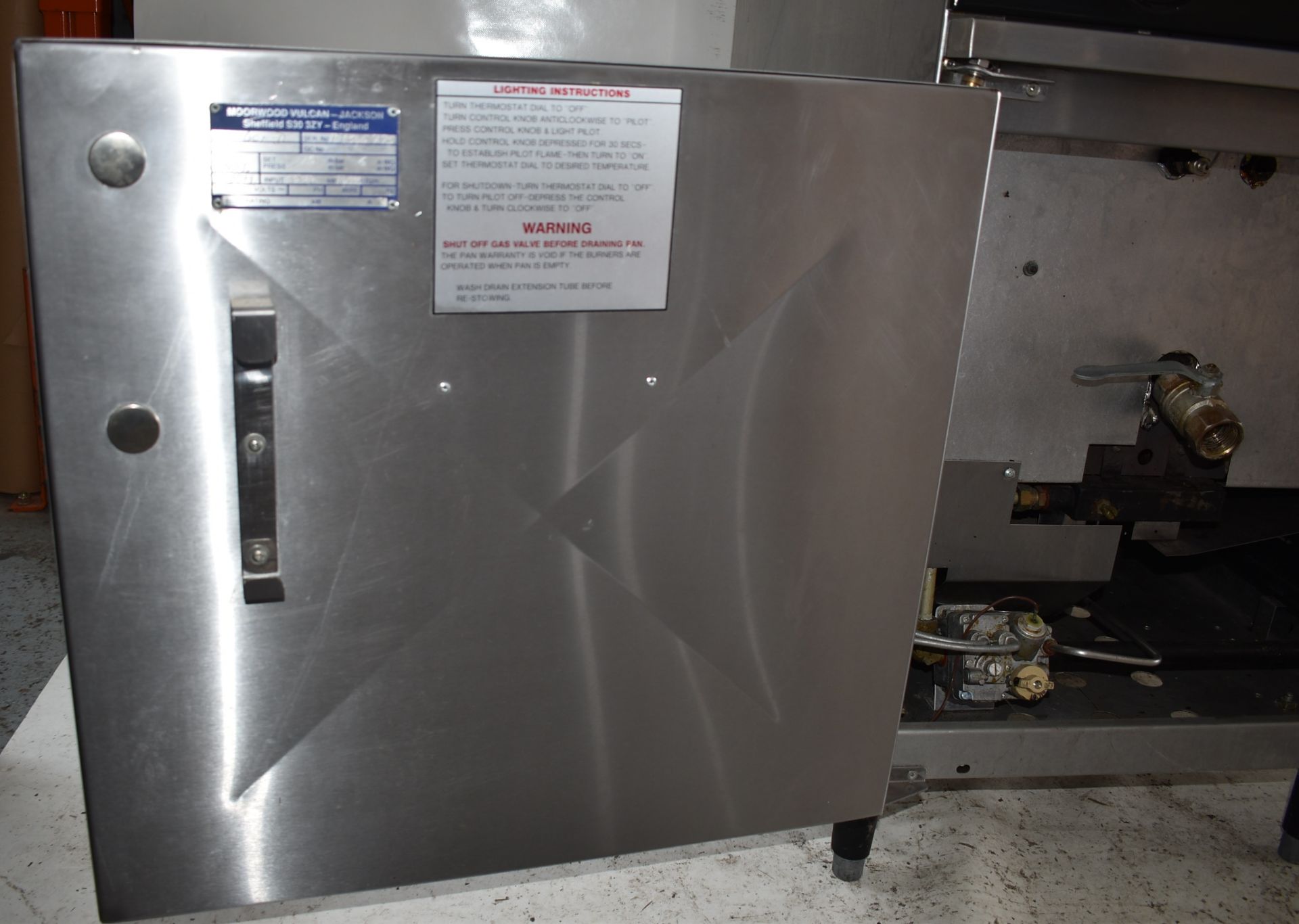 1 x Moorwood Vulcan Freestanding Deep Fat Fryer Commercial Double Fryer - Model 60F-D - Natural - Image 3 of 9