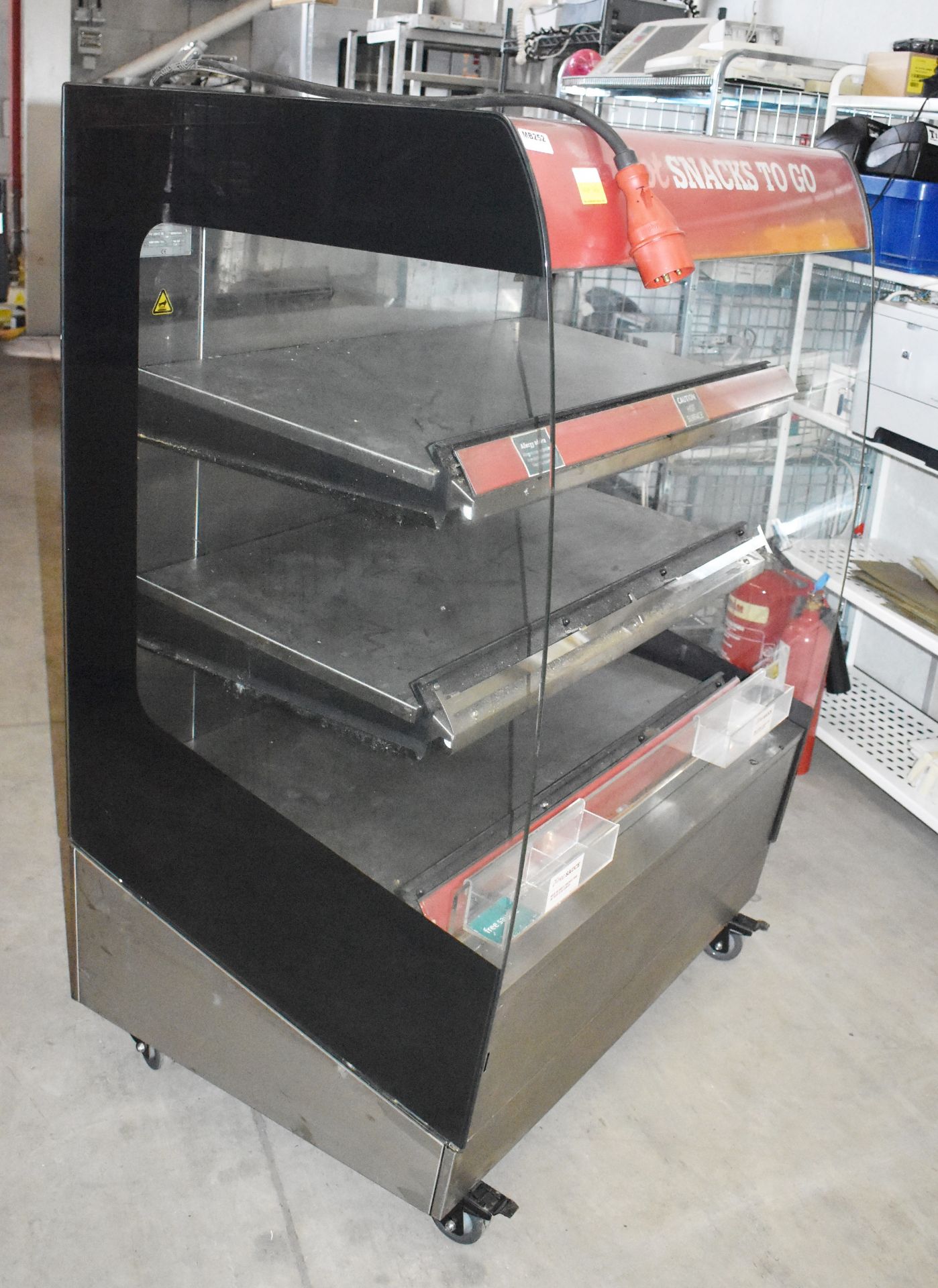 1 x Fri-Jado Three Tier Multi Deck Hot Food Warmer Heated Display Unit - Contemporary Modern - Image 2 of 6